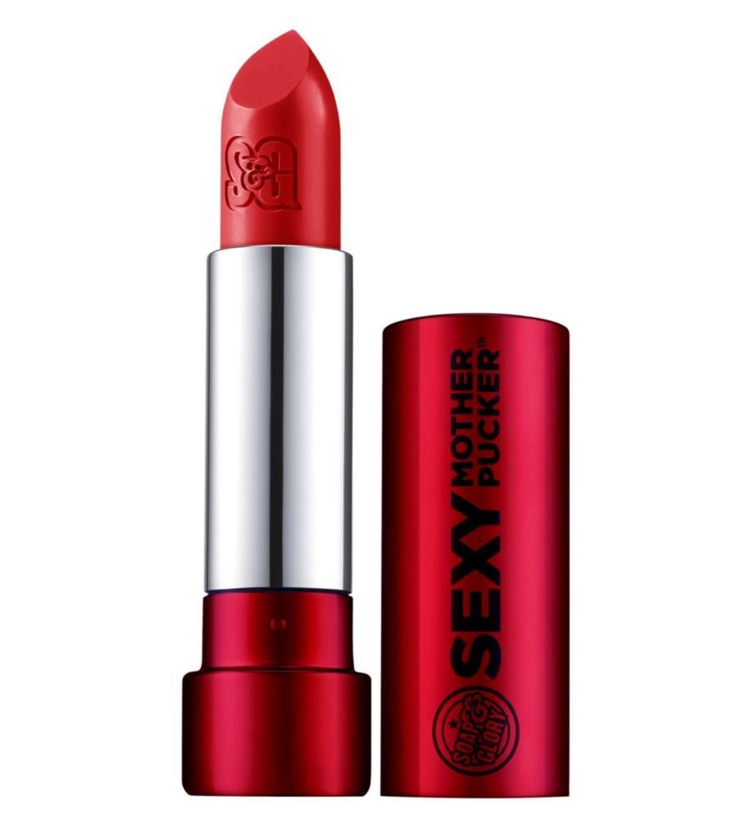 Soap & Glory Sexy Mother Pucker Reds Collection Lipstick - Satin You Say Tomato
