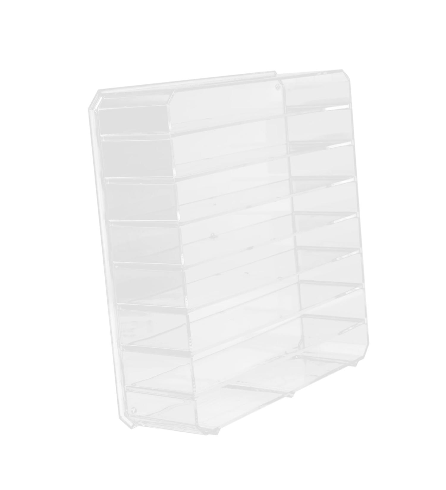 Didiseaon 2 Sets Divider Storage Box Eyeshadow Acrylic Cosmetic Organizer Home Cosmetic Holder Storage Rack - Buy Online on GoSupps.com