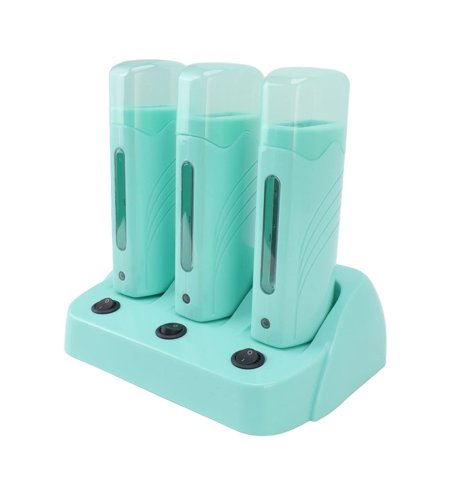 3-in-1 Roll-On Wax Warmer Heater for Hair Removal | EU Plug 220V - Perfect for Legs Armpits & Bikini | Ideal for Men & Women - Buy Online on GoSupps.com