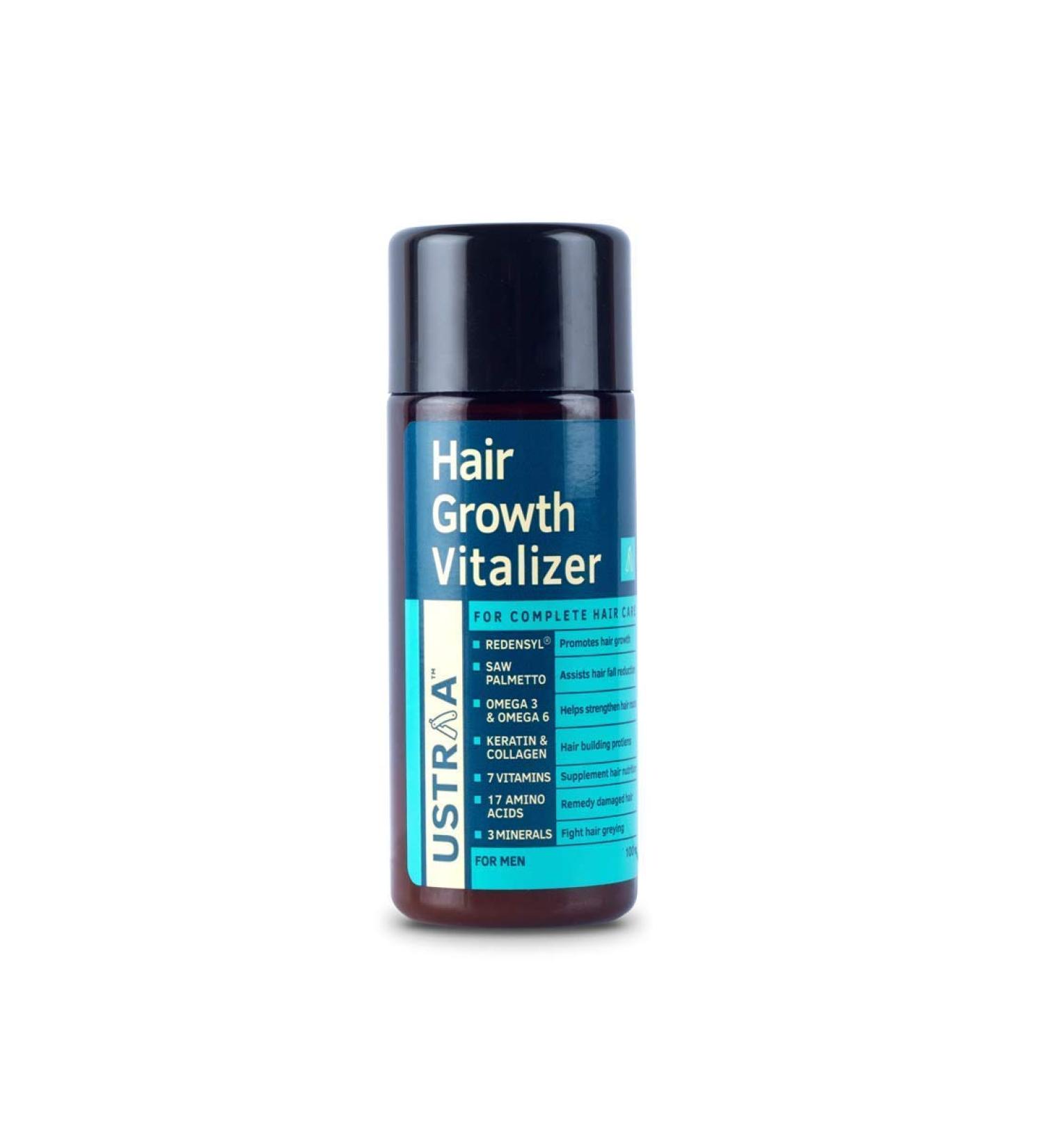 Ustra Hair Growth Vitalizer 100ml - Buy Online on GoSupps.com