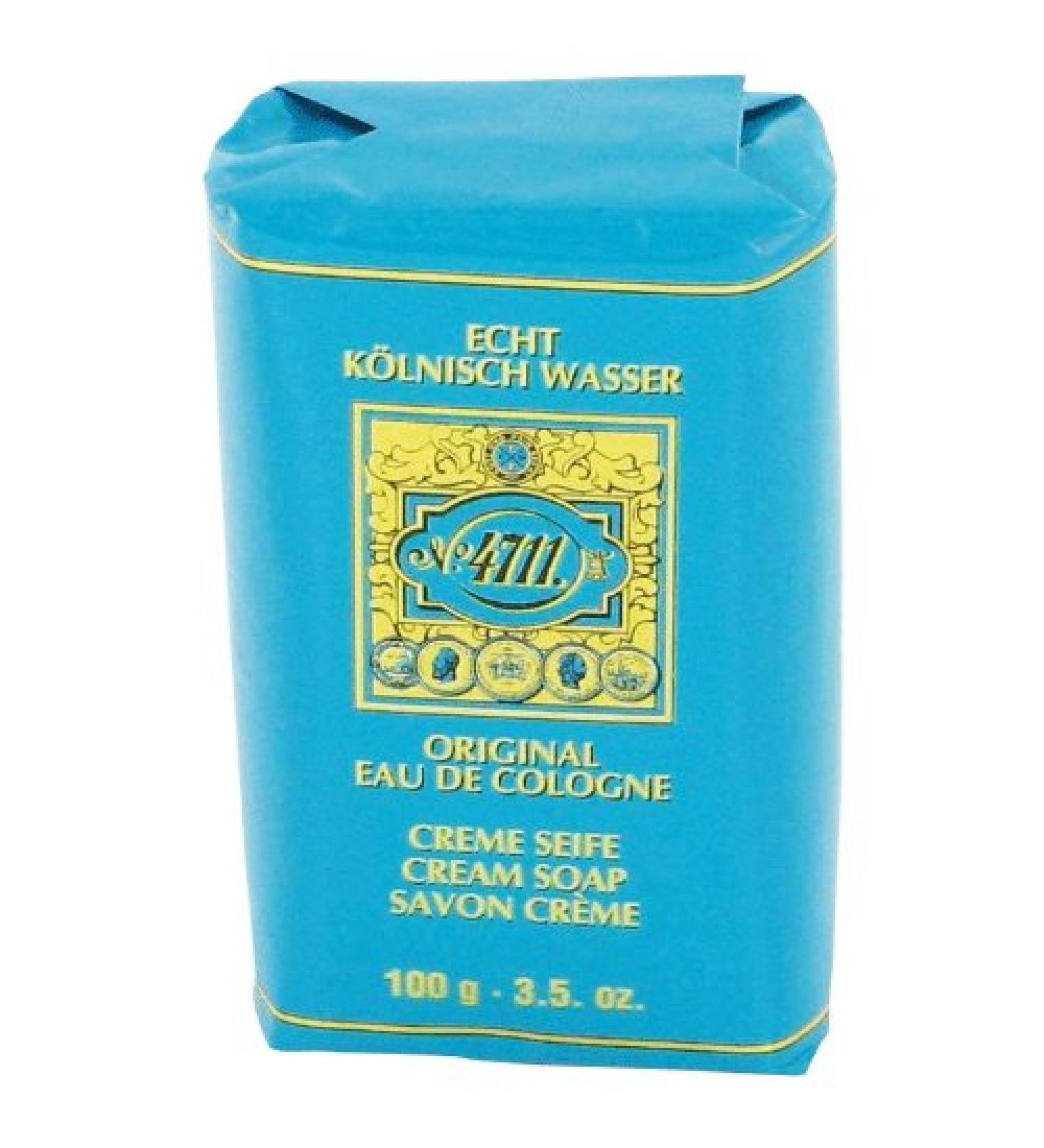 4711 by Muelhens for Men and Women: CREAM SOAP 3.5 OZ (BOX OF 3)