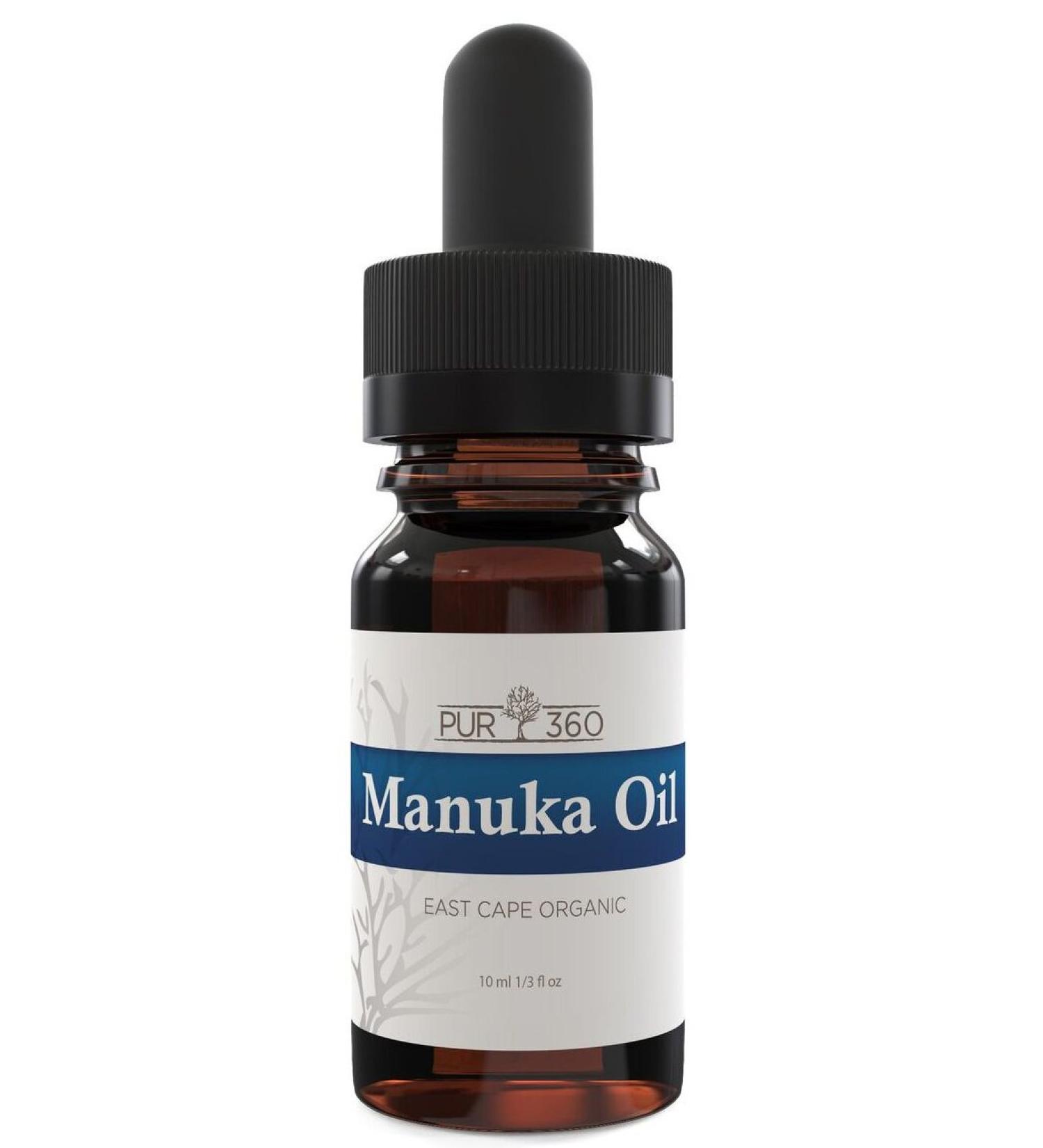 PUR360 Manuka Oil 33x More Powerful Than Tea Tree Oil - Best Treatment for Toenails Acne Irritated Skin Feet and more Manuka 0.33 Fl Oz (Pack of 1) - Buy Online on GoSupps.com