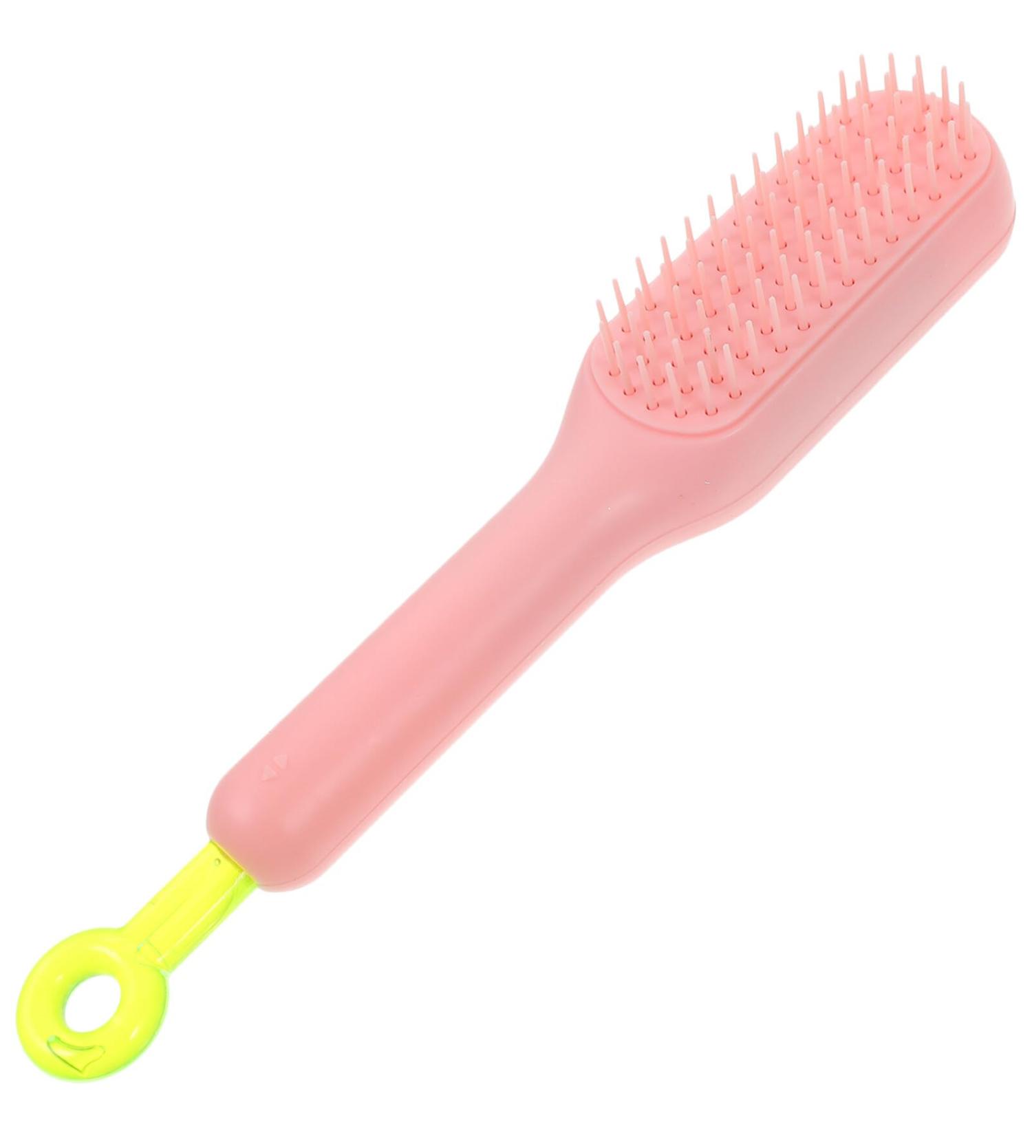 Shop Baluue Self-Cleaning Hairbrush for Women - Versatile Pink Massage Brush for All Hair Types Wet or Dry Styling | International Shipping Available - Buy Online on GoSupps.com