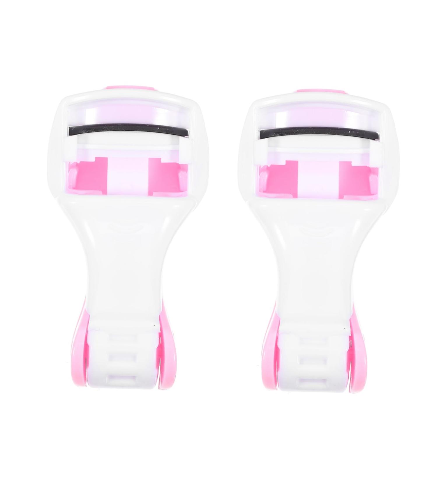 MAGICLULU 1 Beauty Eyelash Curler Kit - Portable Eyelash Curlers & Pads Travel-Friendly Pink Mascara Perfect for Flawless Makeup - Buy Online on GoSupps.com