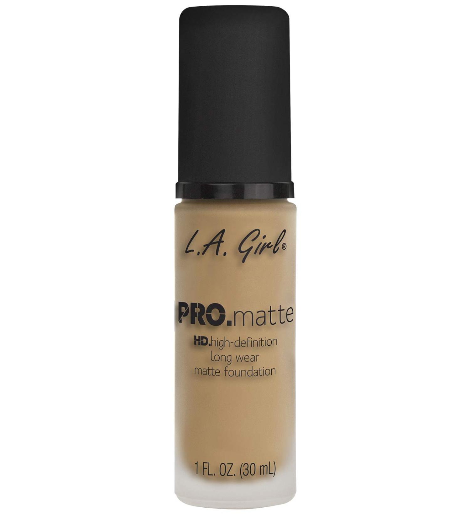 L.A. Girl Pro Matte Foundation in Soft Beige - Long-Lasting Oil-Free Formula - Buy Online on GoSupps.com