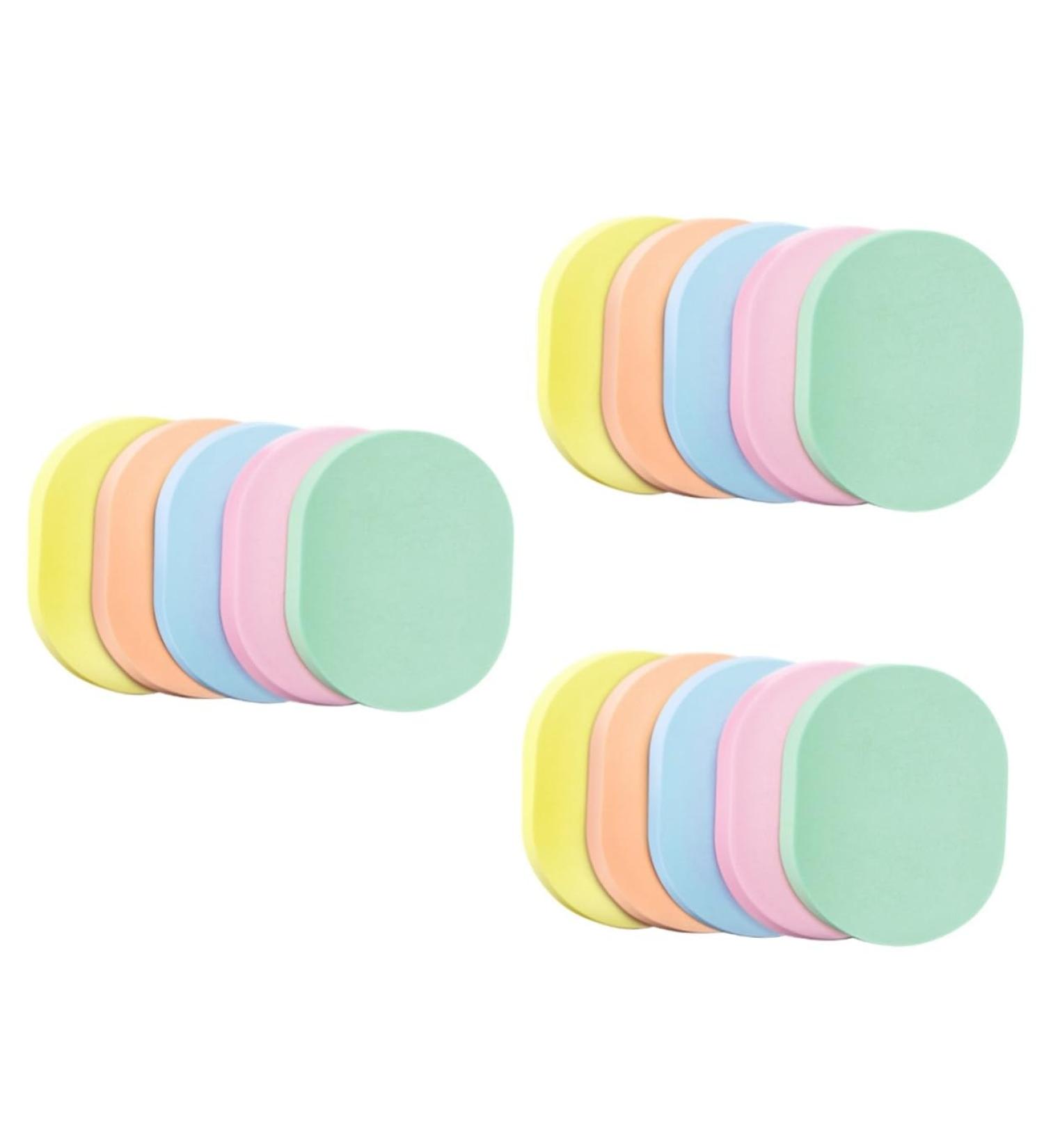 FRCOLOR Compressed Facial Sponge Pad Puff | 3 Pack Foam Face & Body Puff for Washing - Ideal Loofah & Relaxation - Buy Online on GoSupps.com