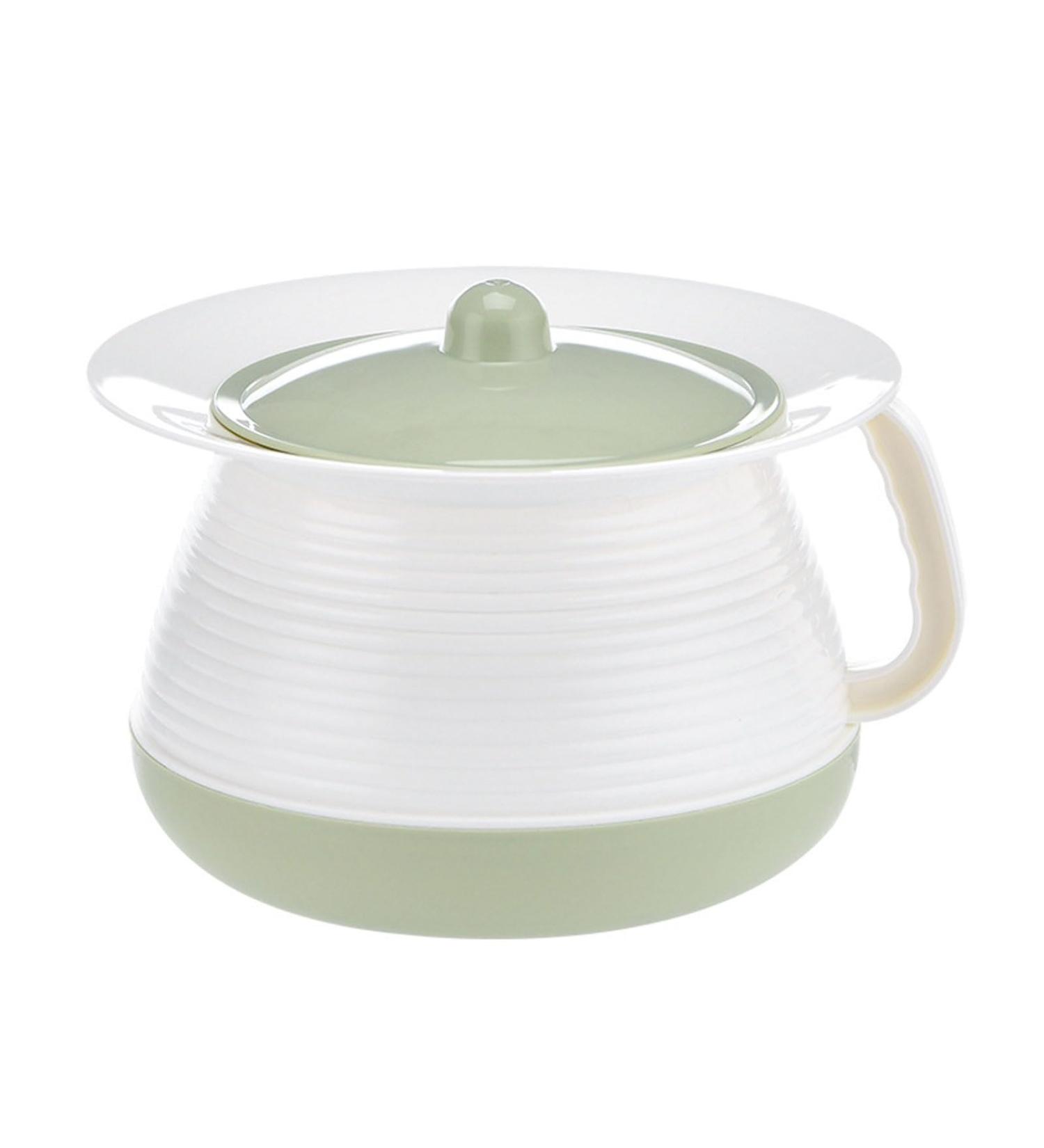 NEDLON Chamber Pot with Lid Unisex Spittoon Portable Bedpan Bedside Pee Pot Bucket with Handle for Household Elderly Adults (Color : Green) - Buy Online on GoSupps.com