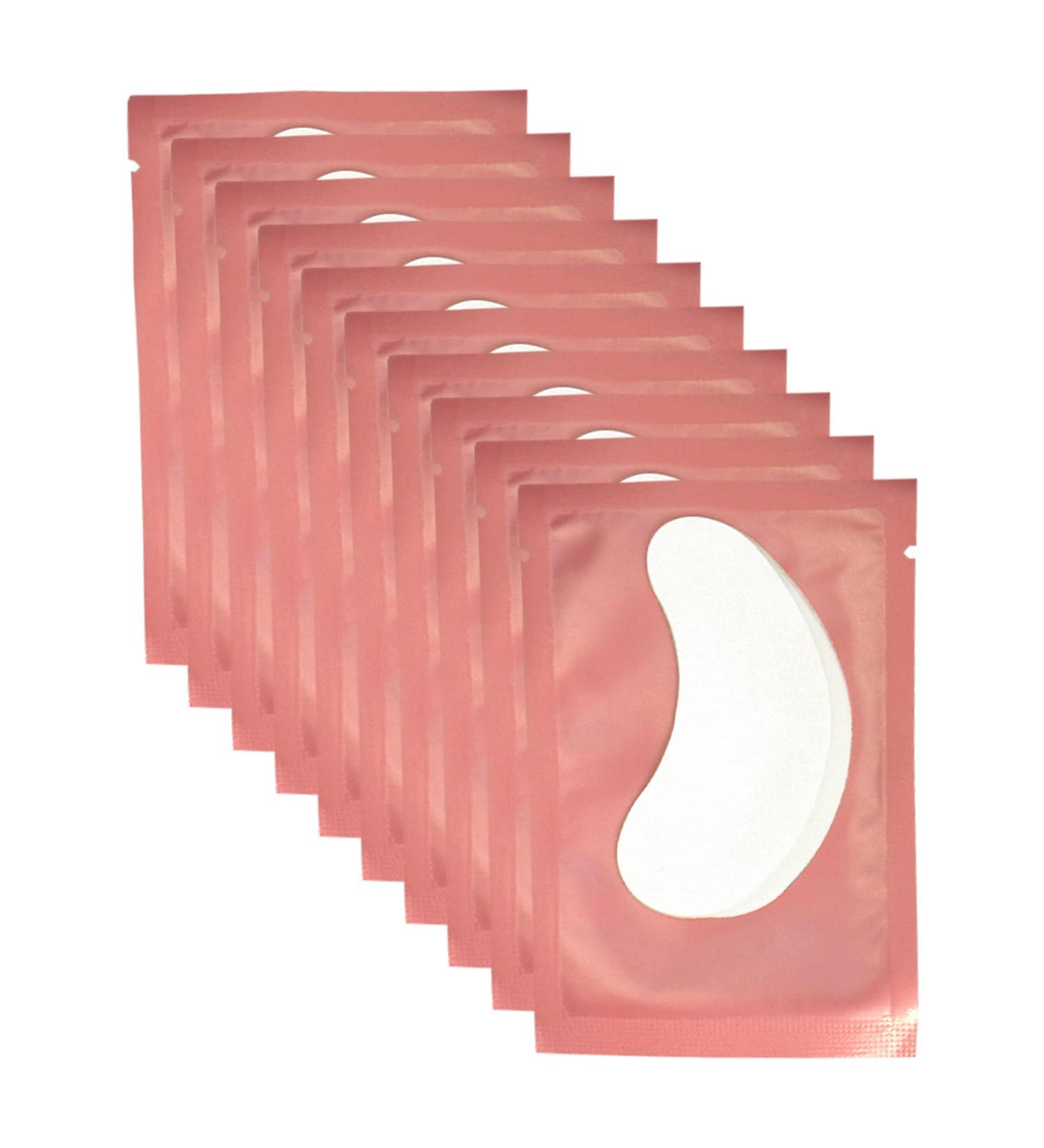 VEYES INC 50 Pairs Pink Hydrogel Eye Patch - Lint Free Under Eye Gel Pads for Eyelash Extensions - Buy Online on GoSupps.com