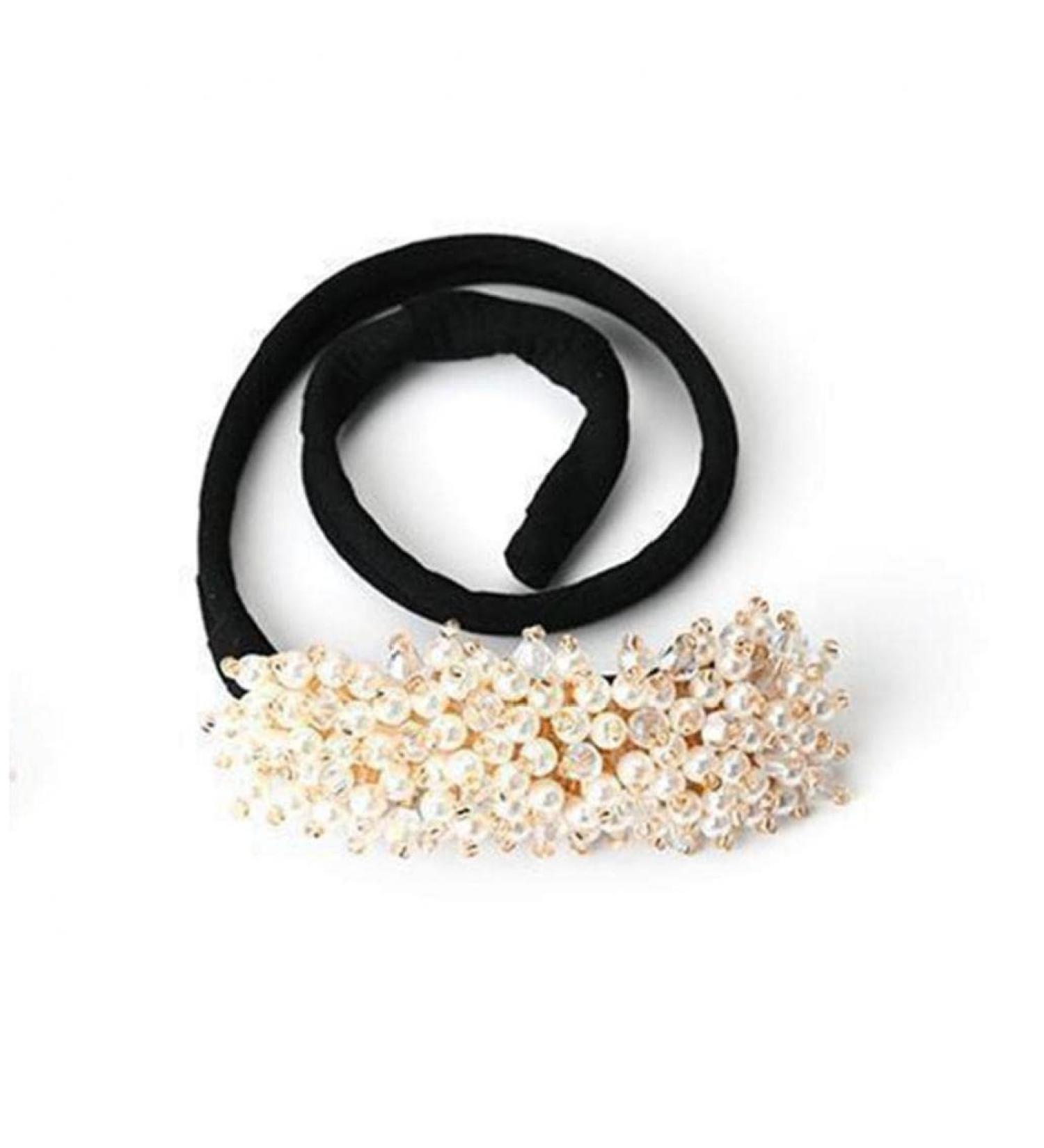 PiniceCore DIY Hair Bun Maker - Elegant Magic Styling Tool for Easy Hair Buns | Bendable Accessories (White) - International Shipping Available - Buy Online on GoSupps.com