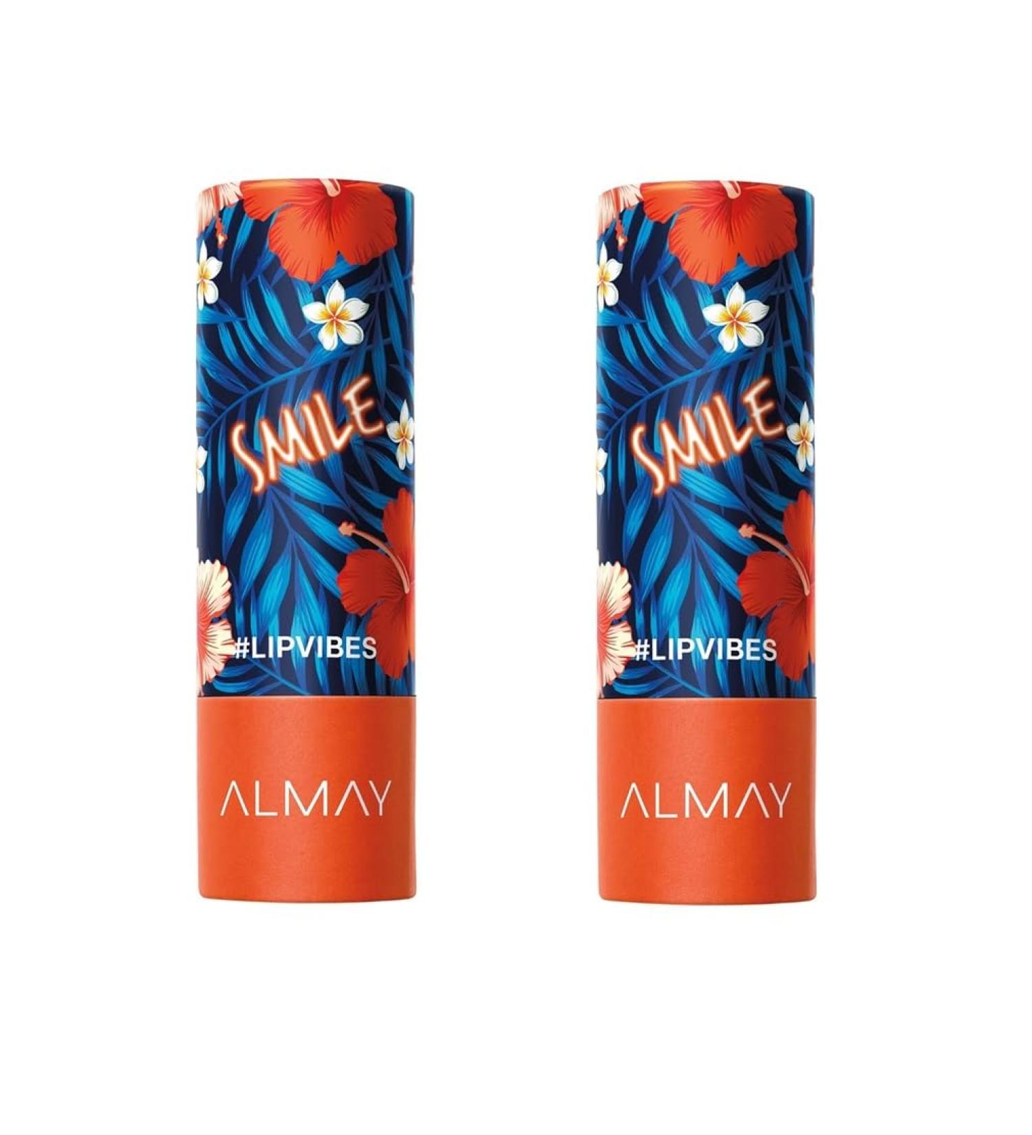 Buy Almay Pack of 2 Lip Vibes Lipstick Smile 160 - International Shipping Available - Buy Online on GoSupps.com