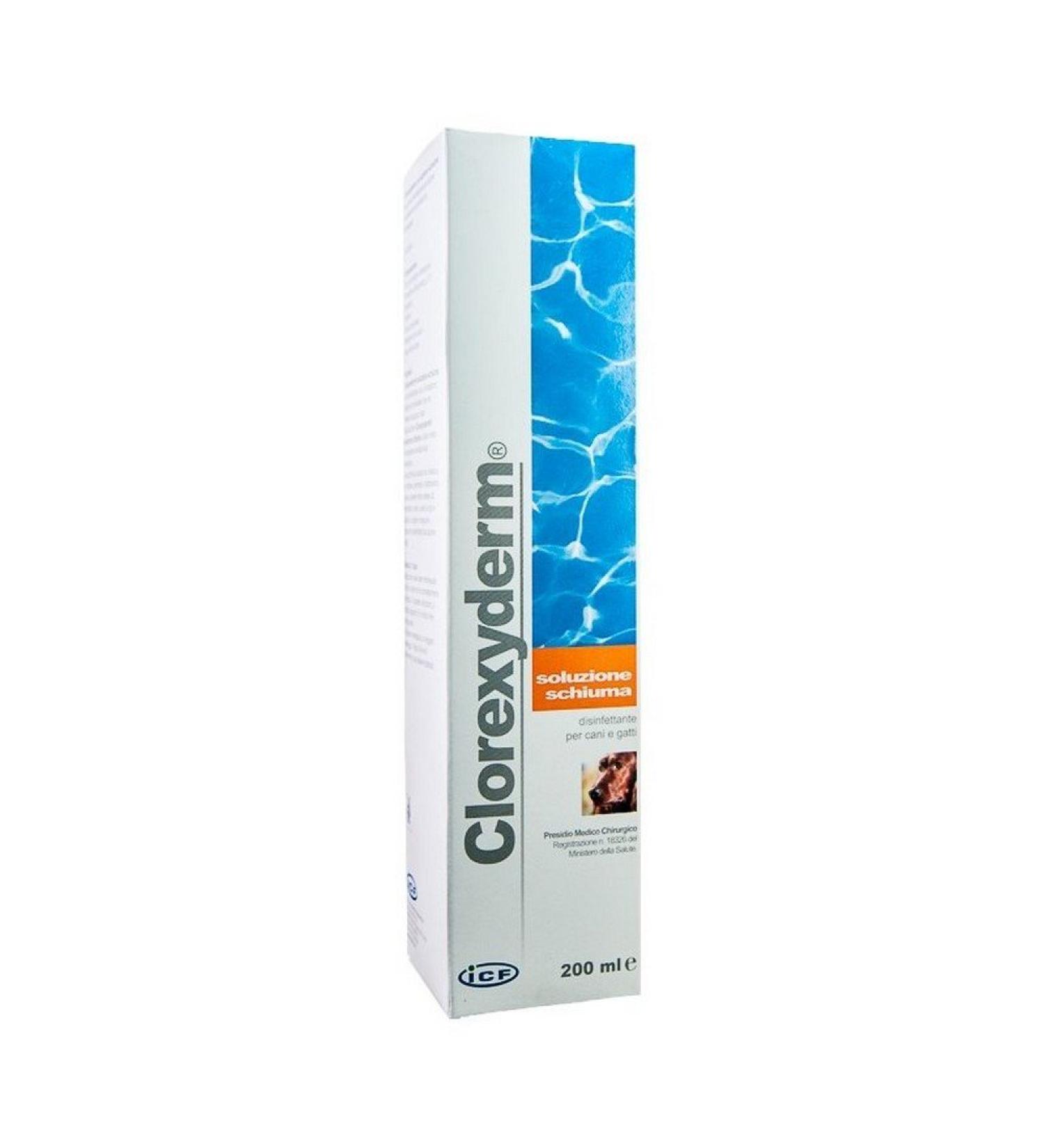 Clorexyderm Foam Solution Pet Shampoo 200ml