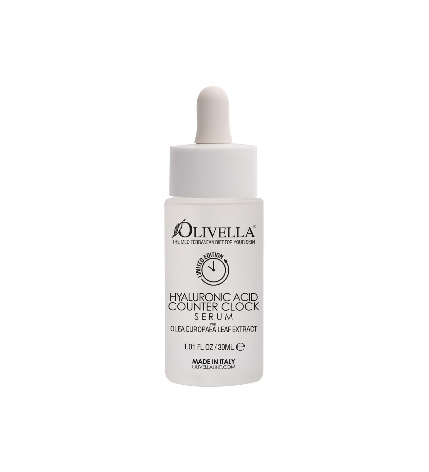 Olivella Counter Clock Hyaluronic Face Serum 1.01 Oz