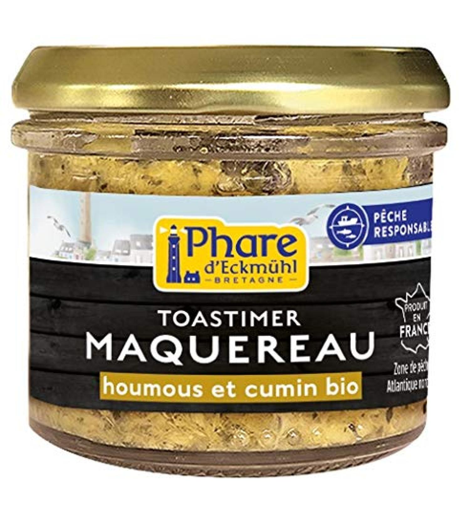 Eckmül Lighthouse Mackerel Hummus & Cumin Toastimer Organic 100g