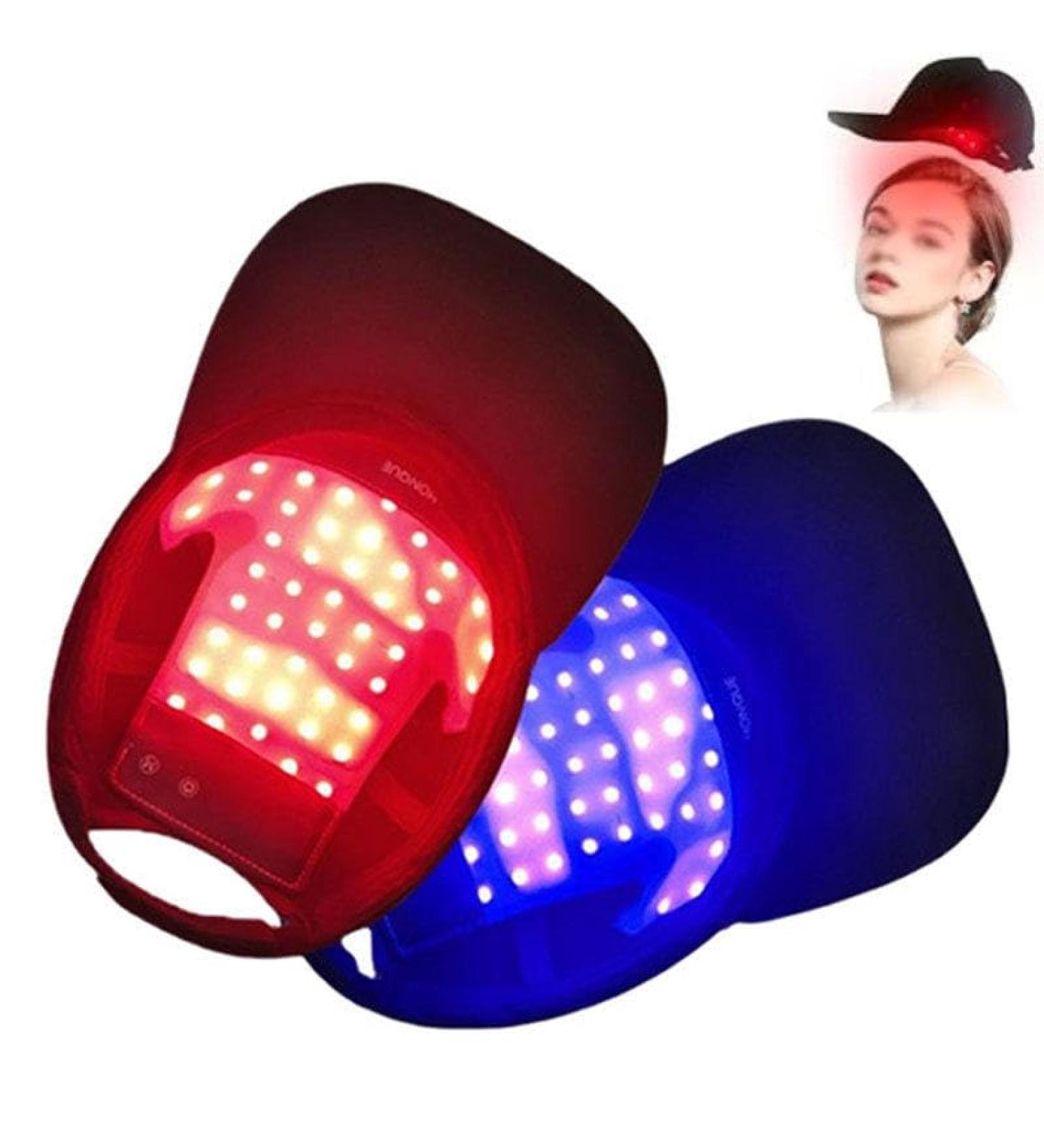 Casque De Croissance des Cheveux - Casque De Th rapie Lumi re Rouge pour La Repousse des Cheveux Et La Perte De Cheveux pour Les Hommes Et Les Femmes avec 48 Lampes - Rechargeable - Buy Online on GoSupps.com