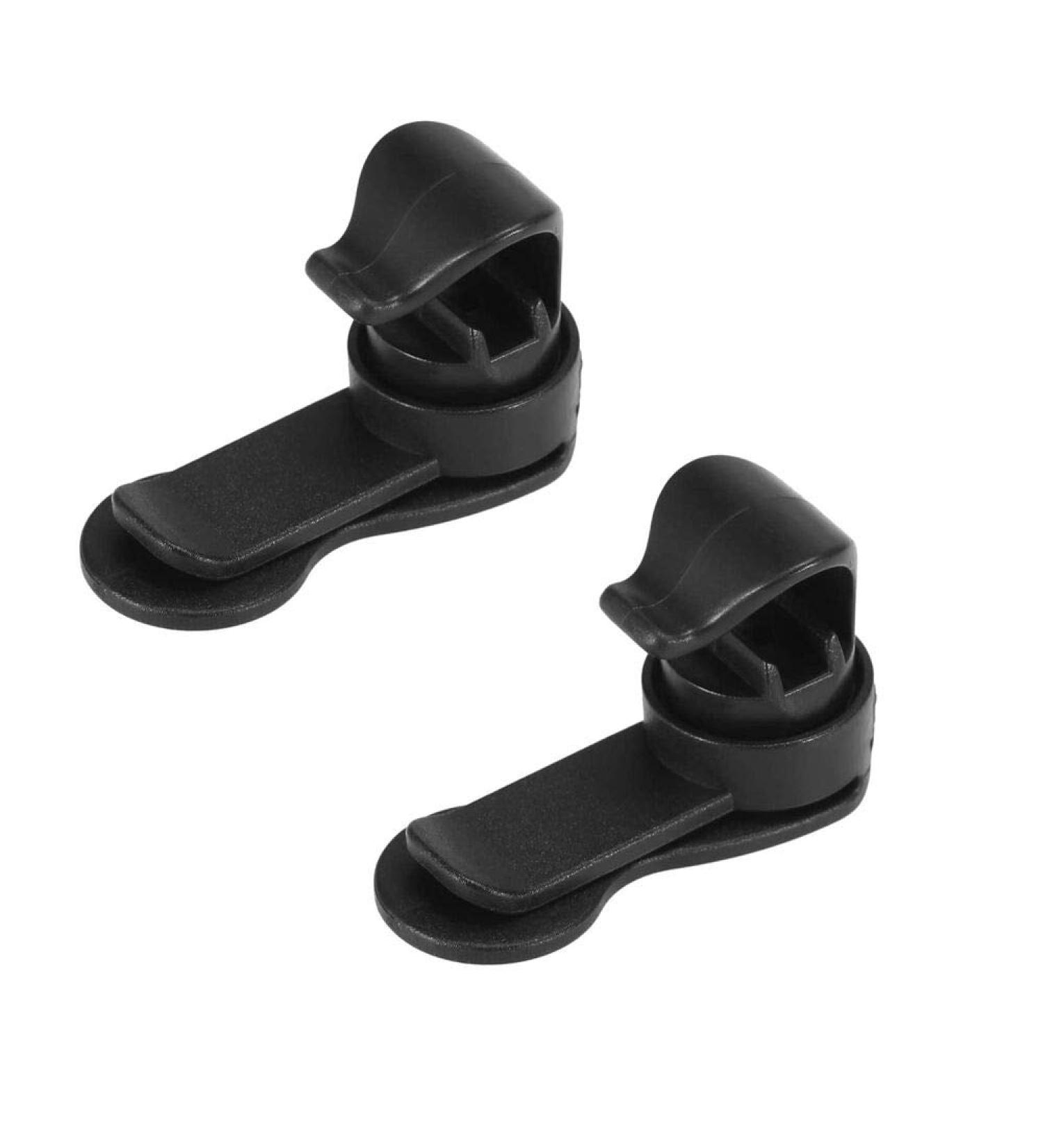 Shiwaki 2PCS Water Hose Clips - Universal Drinking Clamp & Magnetic Hose Holder - Black | Secure Your Hose Anywhere! - Buy Online on GoSupps.com