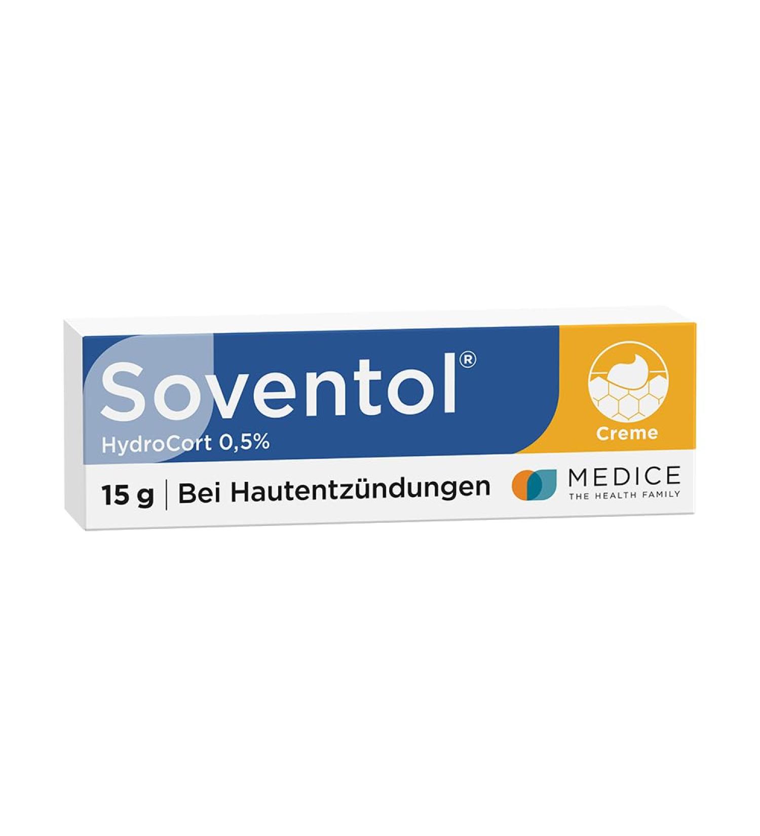 Soventol Hydrocort 0.5% Cream 15g for Eczema Allergies & Neurodermatitis - Relieves Itching & Reduces Inflammation - Fast Shipping Worldwide - Buy Online on GoSupps.com
