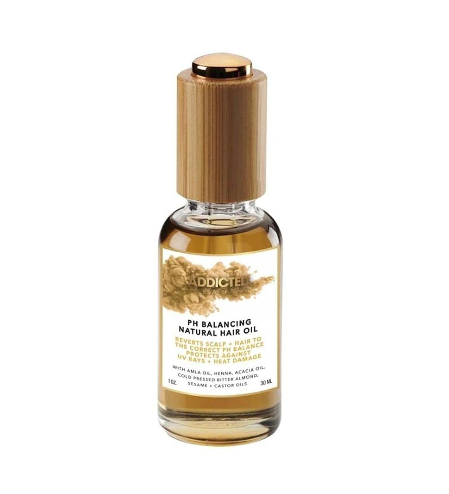 Buy Addicted Beauty PH Balancing Natural Hair Oil - Nourish & Enhance Your Hair Naturally | International Shipping Available - Buy Online on GoSupps.com