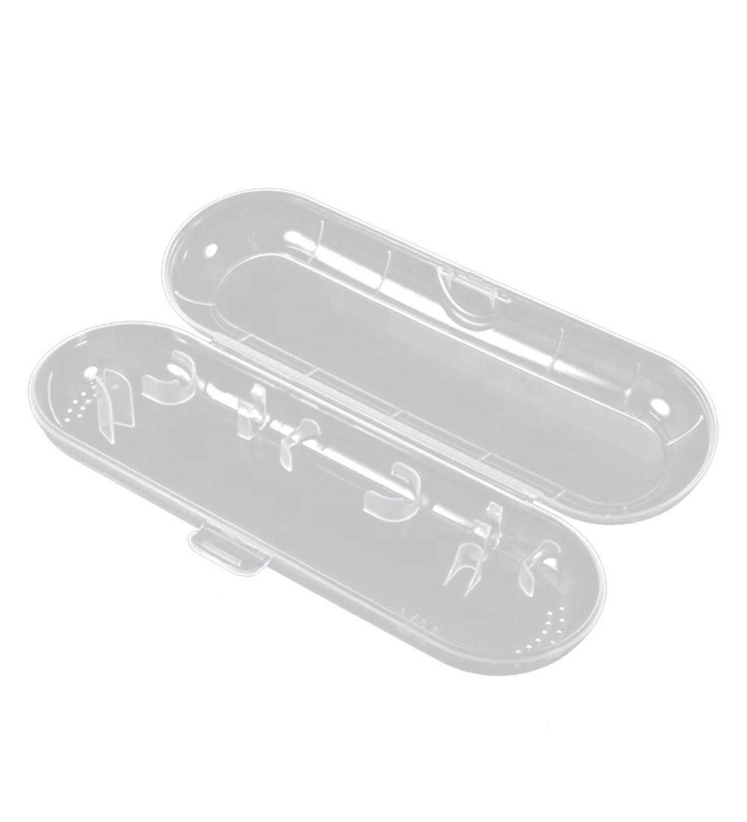 ROSENICE Transparent Toothbrush Holder & Travel Bag for Oral-B Electric Toothbrush - Portable Protection & Hygiene - Buy Online on GoSupps.com