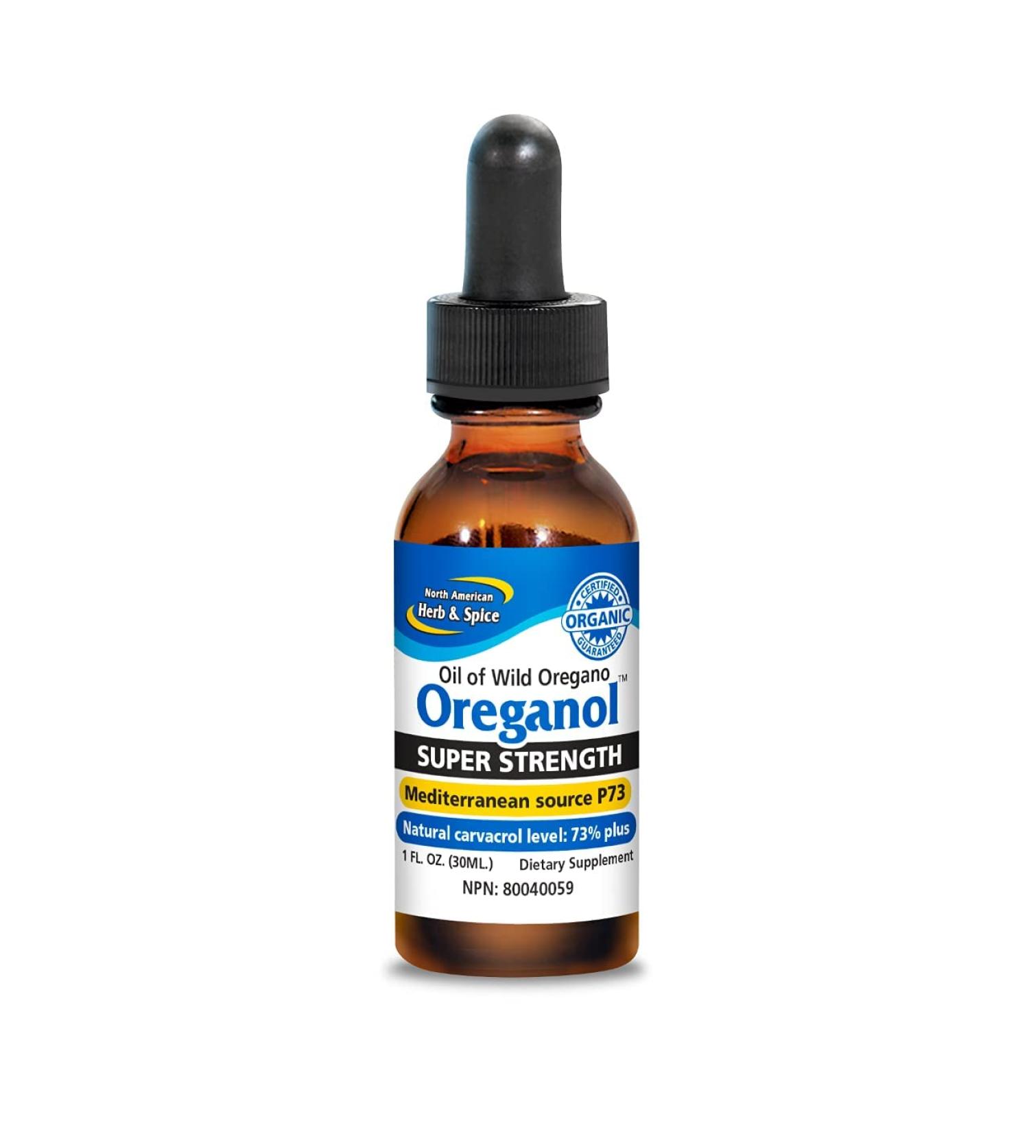  North American Herb & Spice N. American Herb and Spice Super Strong Oregano Oil Liquid 30 ml P73 - Buy Online on GoSupps.com