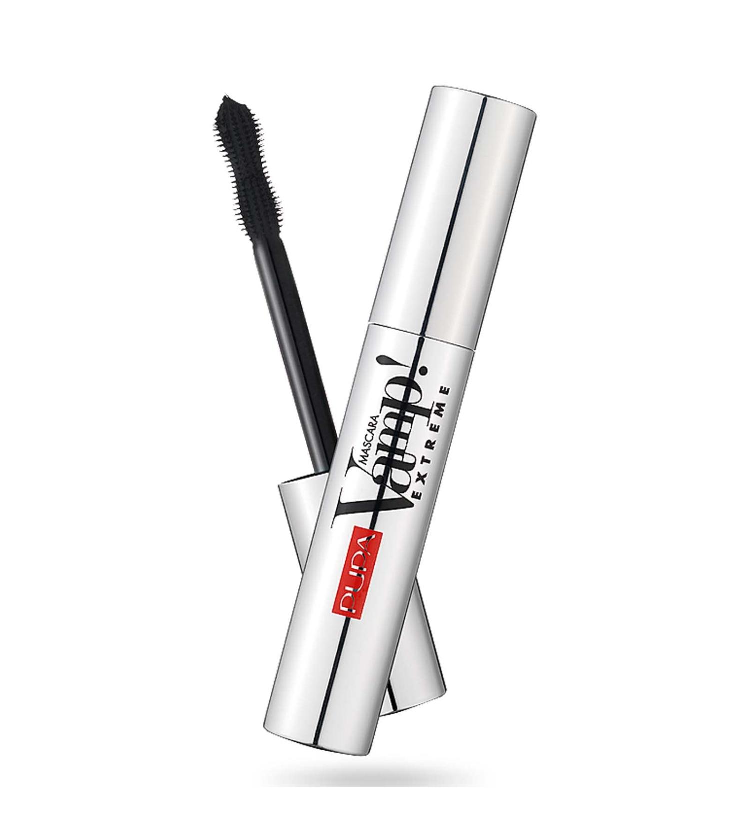 PUPA Milano Vamp! Extreme Mascara - Voluminous & Dramatic Eyelashes, Extra Black - 0.4 Oz - Buy Online on GoSupps.com
