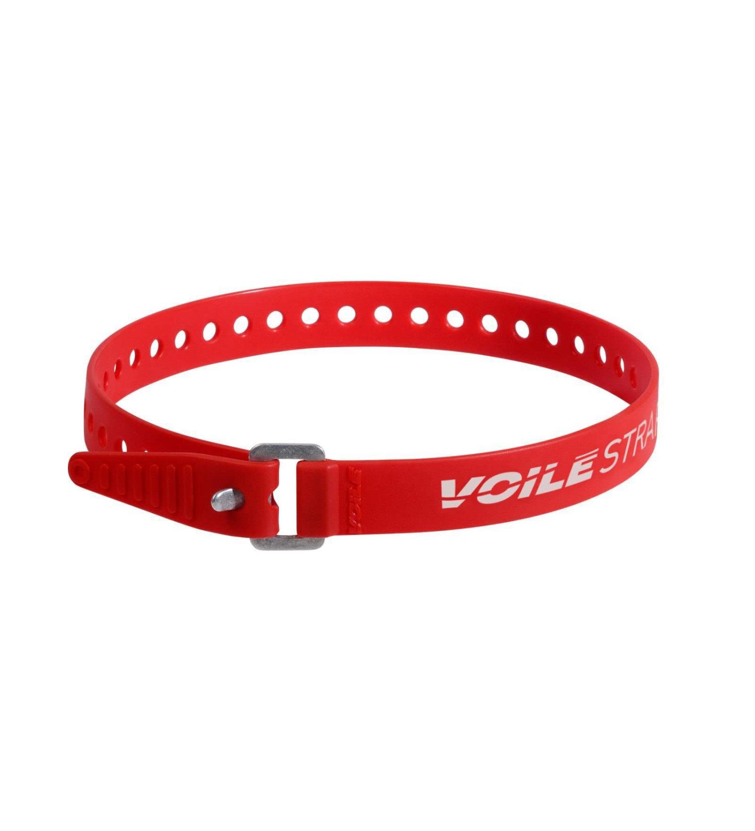 Voile Straps - 15" Aluminum Buckle Red