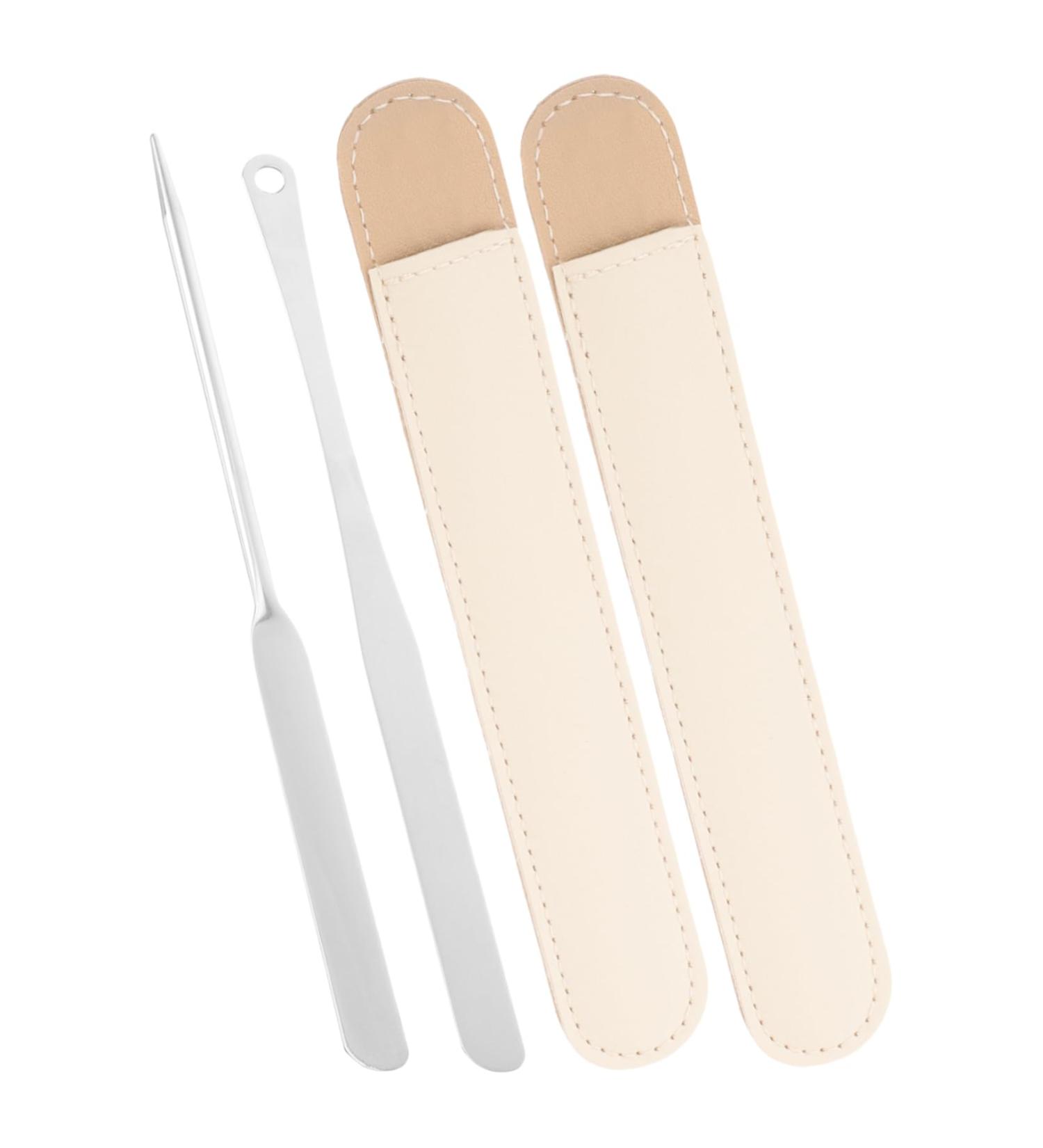 Korean Spatula Makeup Set - Cosmetic Palette & Mixer Tool for Artists | 17x2.5cm | International Shipping - Buy Online on GoSupps.com