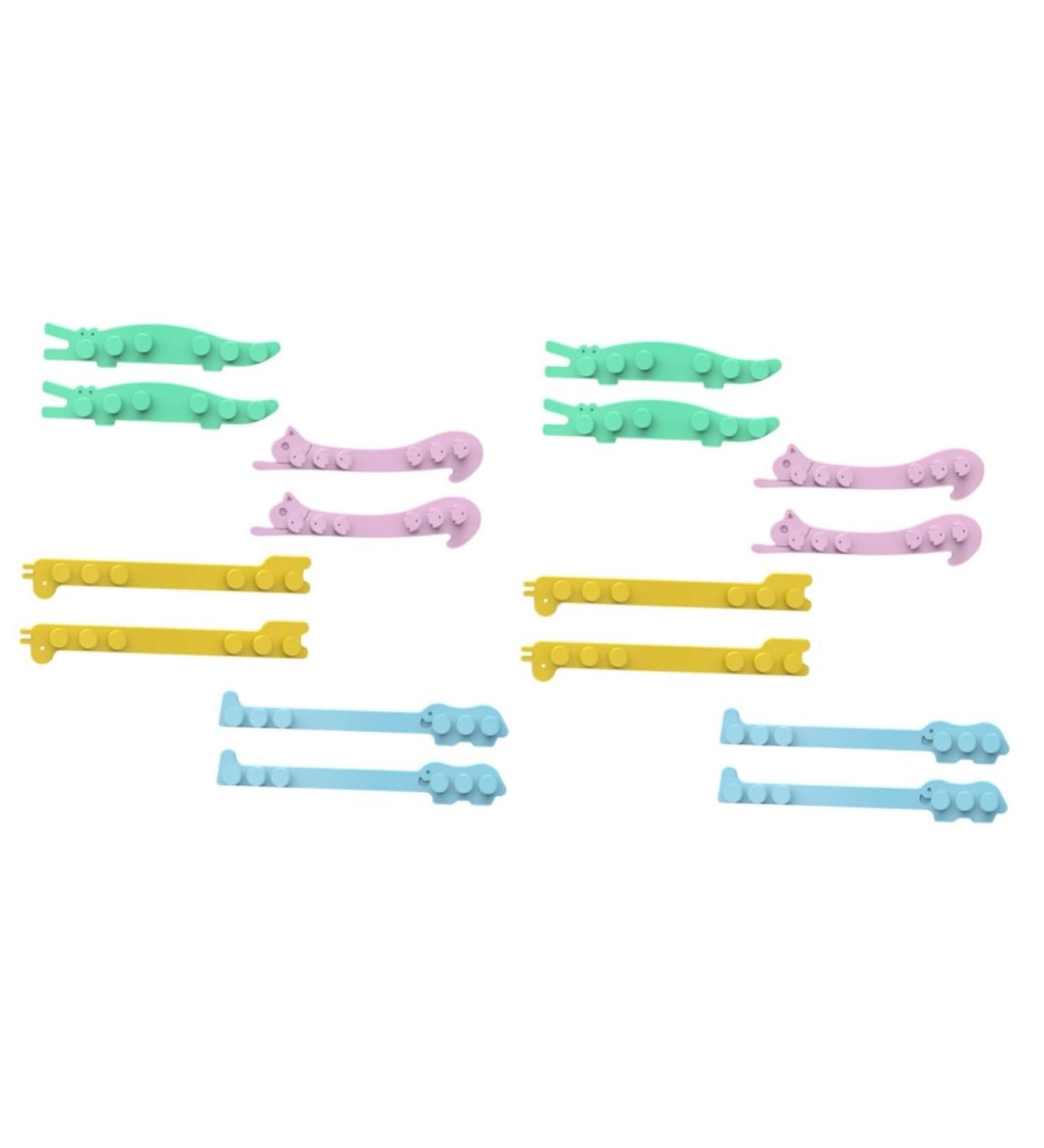 CLISPEED 16 Pcs Clothes Rack Set - Anti-Strangulation Mask Storage for Safe Organized Clothing | International Shipping Available - Buy Online on GoSupps.com