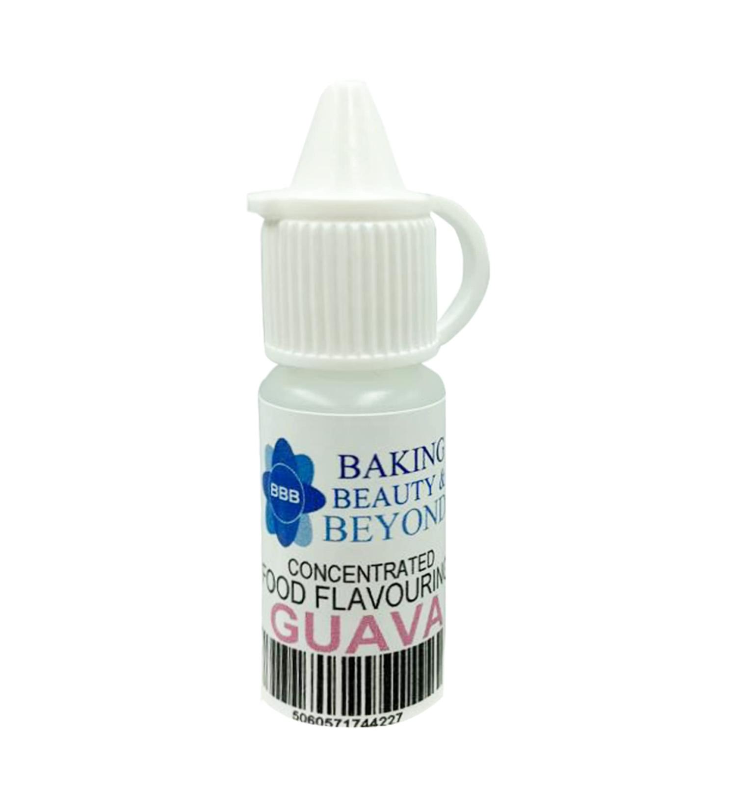 Baking Beauty and Beyond Concentrated Food Flavouring Oil - Dozen of Professional Quality Food Grade Flavouring Oil for Candy Making Baking Cooking Lip Balm and Lip Gloss - Guava (10ml) - Buy Online on GoSupps.com
