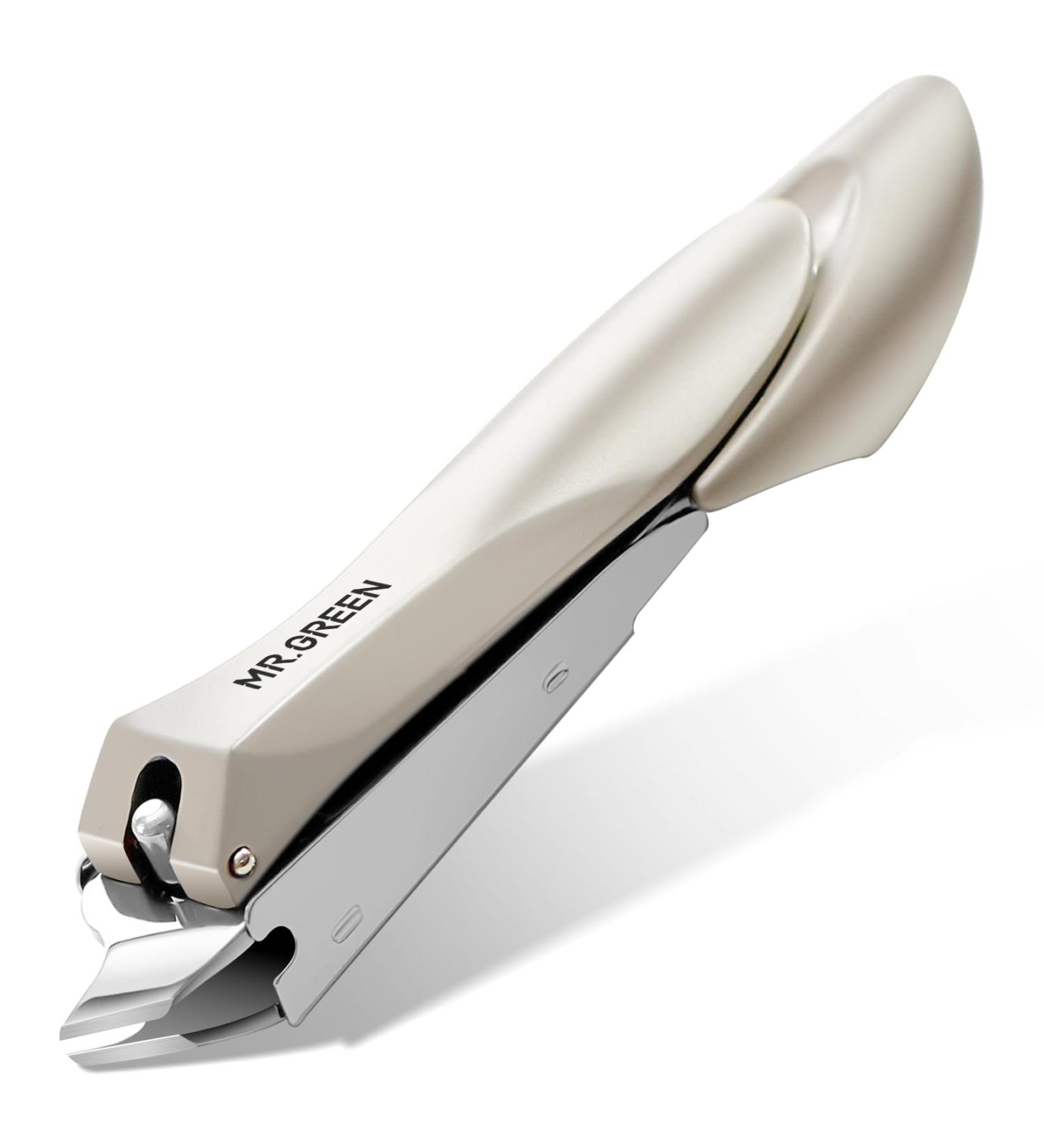 MR.GREEN Slanted Edge Nail Cutting Clippers Cuticle Nippers Tool Stainless Steel Dead Skin Oblique Tip Trimmer Manicure Scissors (Mr-1115(Large)) - Buy Online on GoSupps.com