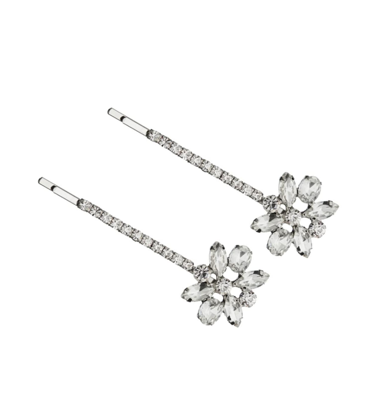 minkissy Crystal Hair Pin Decorations Rhinestone Bobby Hairpins Bobby for Women Metal Hair Clips for Women Kids Barrettes for Hair Crystal Metal Hair Clips Bling Bobby Miss Ponytail Fancy - Buy Online on GoSupps.com