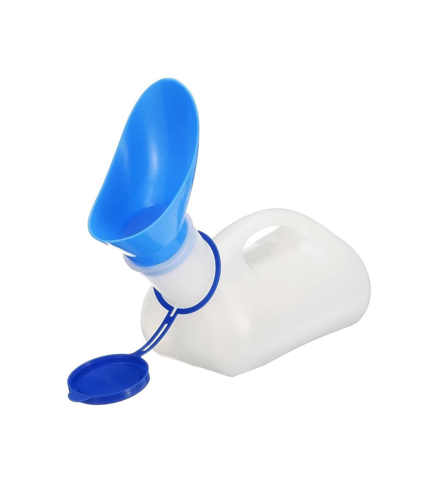Portable Urinals 1200ML Unisex Portable Urine Urinal Toilet Aid Bottle for Traveling Camping Outdoor with Adapter for Men Women - Buy Online on GoSupps.com