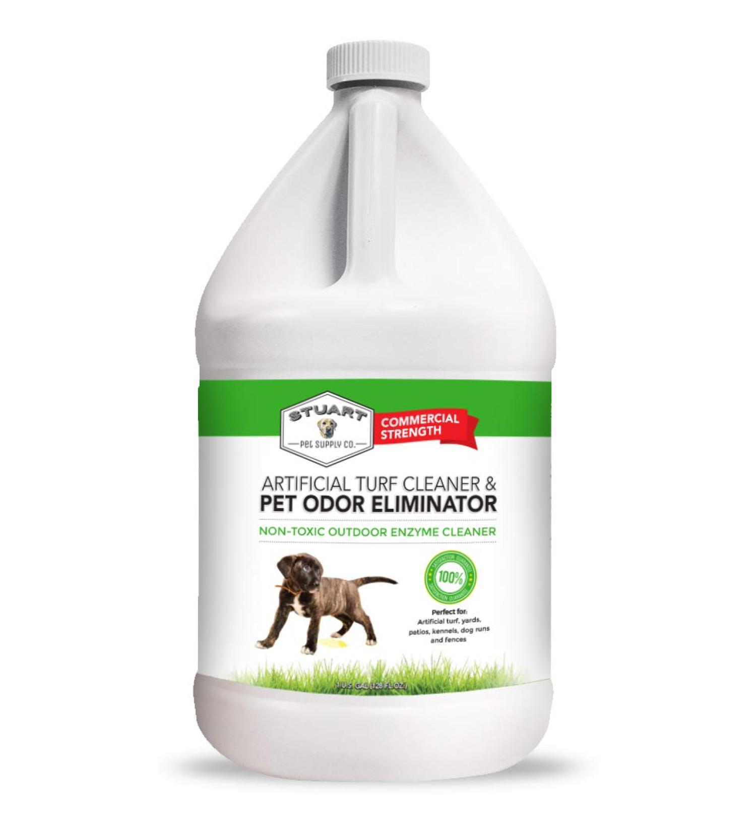 Stuart Pet Supply Artificial Turf Cleaner & Odor Eliminator - 1 Gallon for Courtyards & Terraces | Perfect for Dog Owners - Buy Online on GoSupps.com