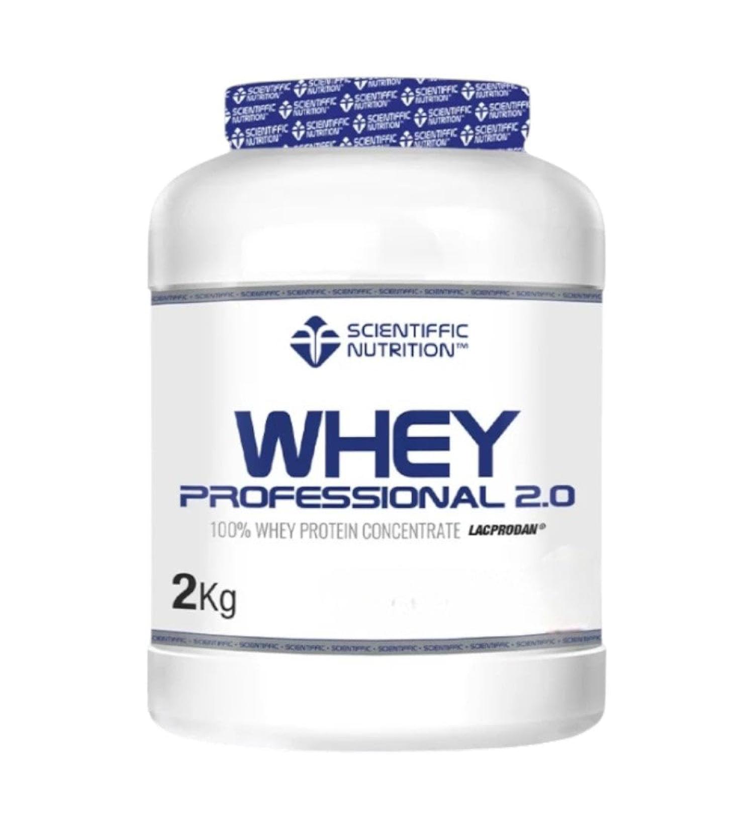 SCIENTIFIC NUTRITION SCIENTIFFIC VOEDING WHEY PROFESSIONAL 20 CHOCOCO WIT 2 kg