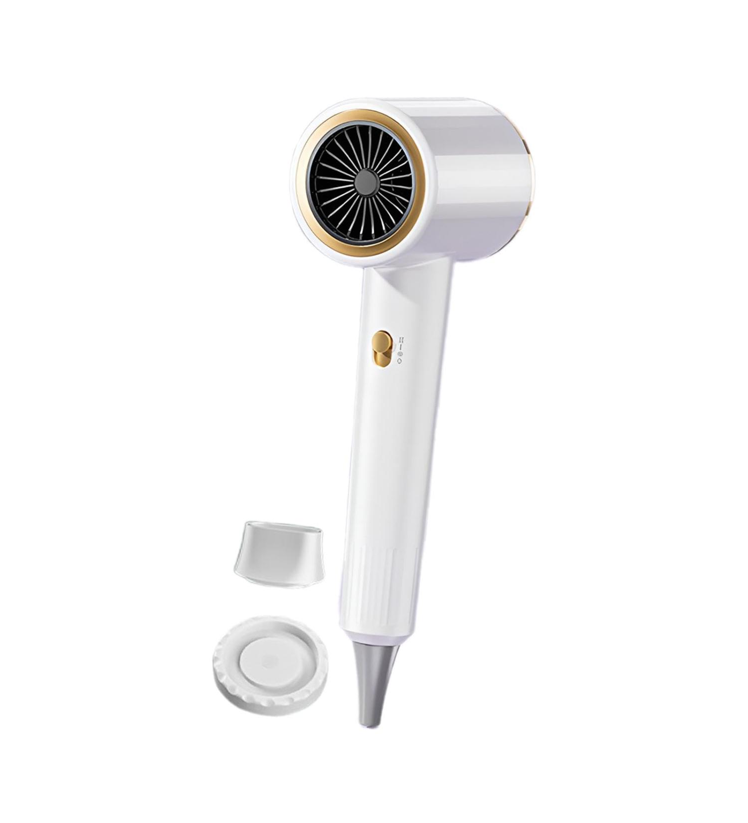 Generic Professional Ionic Hair Dryer with Diffuser - Salon Quality Fast Drying white - Buy Online on GoSupps.com