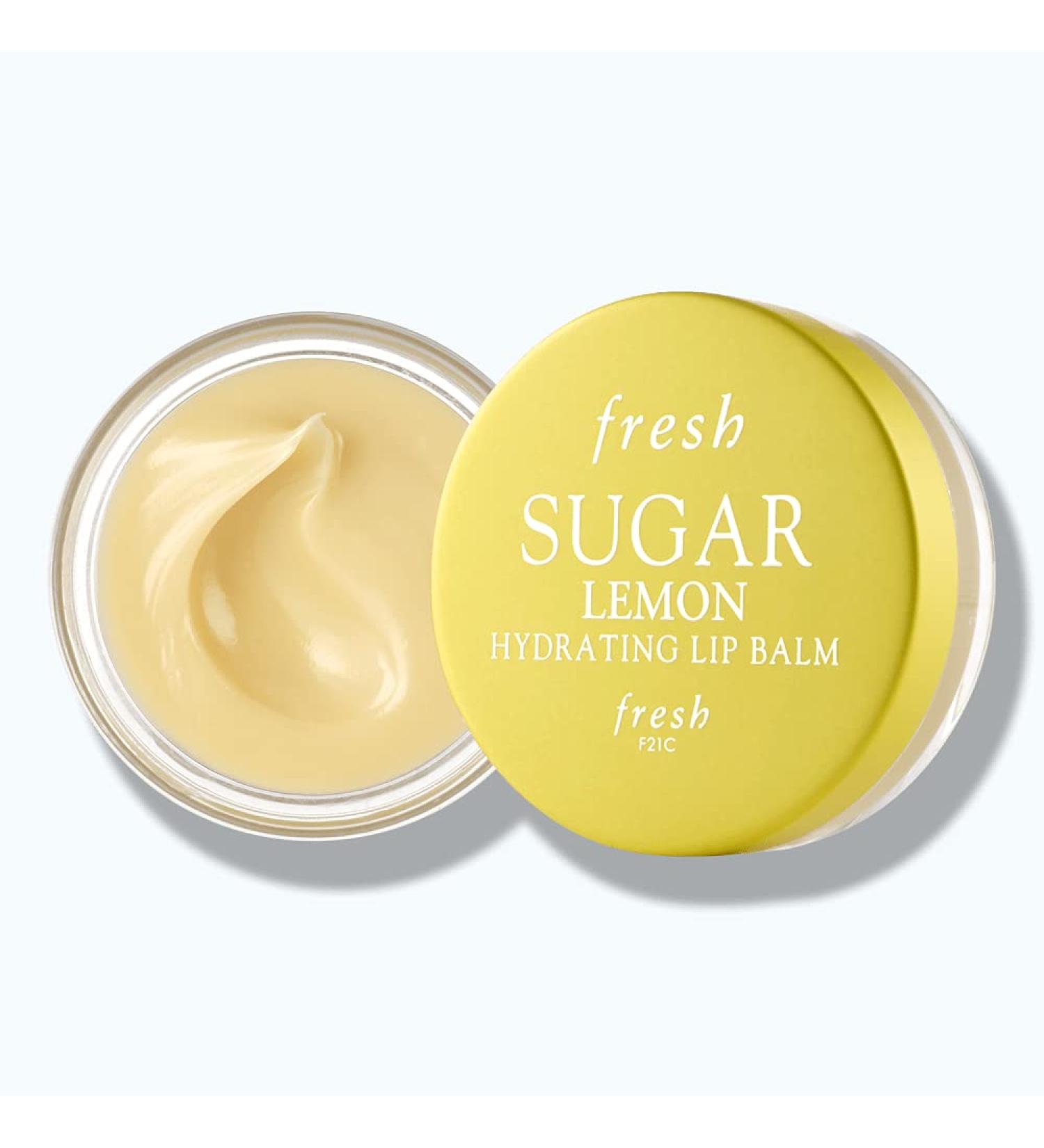 Sugar Hydrating Natural Lip Balm - Lemon 0.21oz (6g)