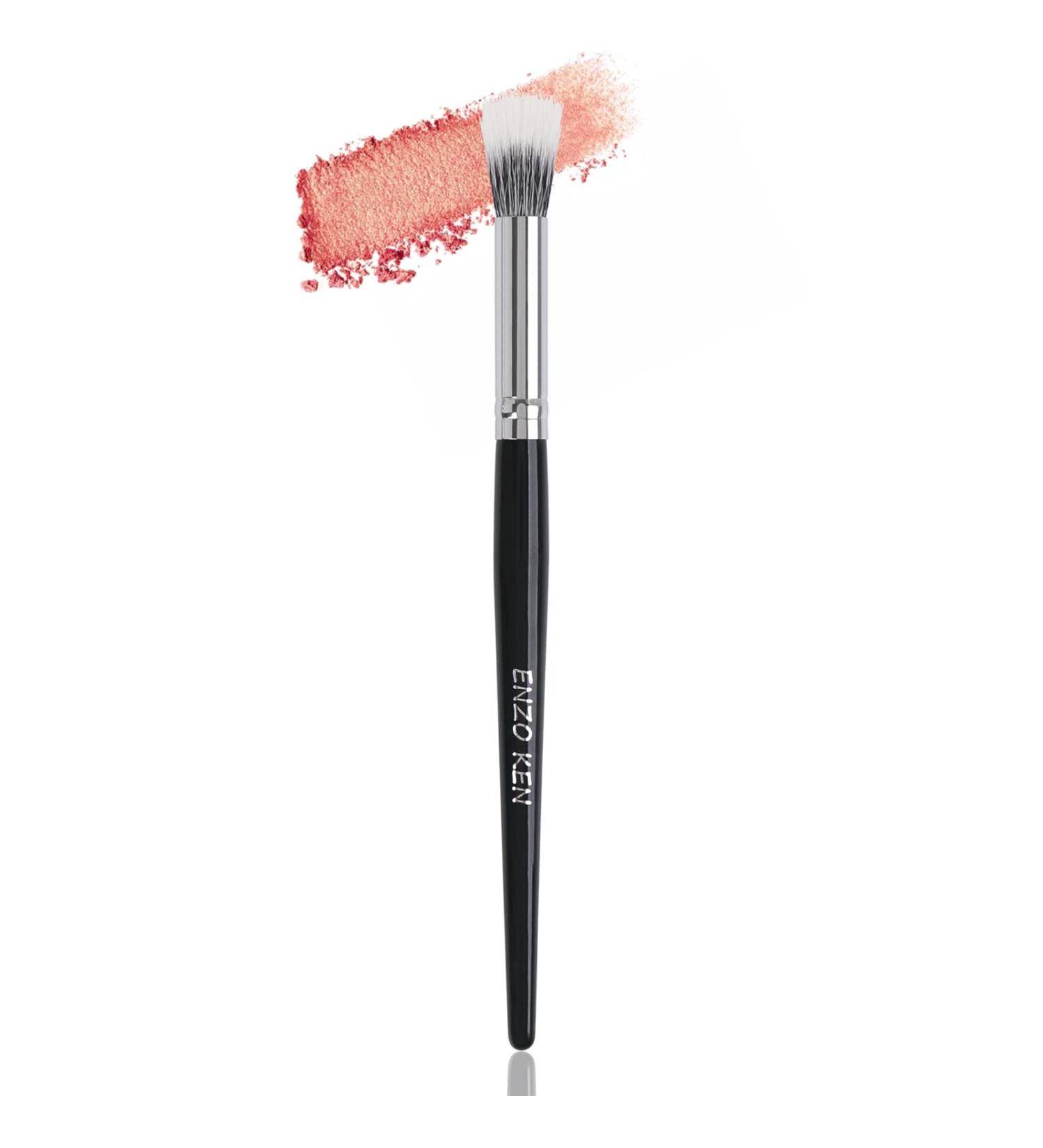 Stippling Makeup Brush - Natural Goat Hair Blush Brush for Flawless Application | 202M Small Powder Brush - International Shipping Available - Buy Online on GoSupps.com