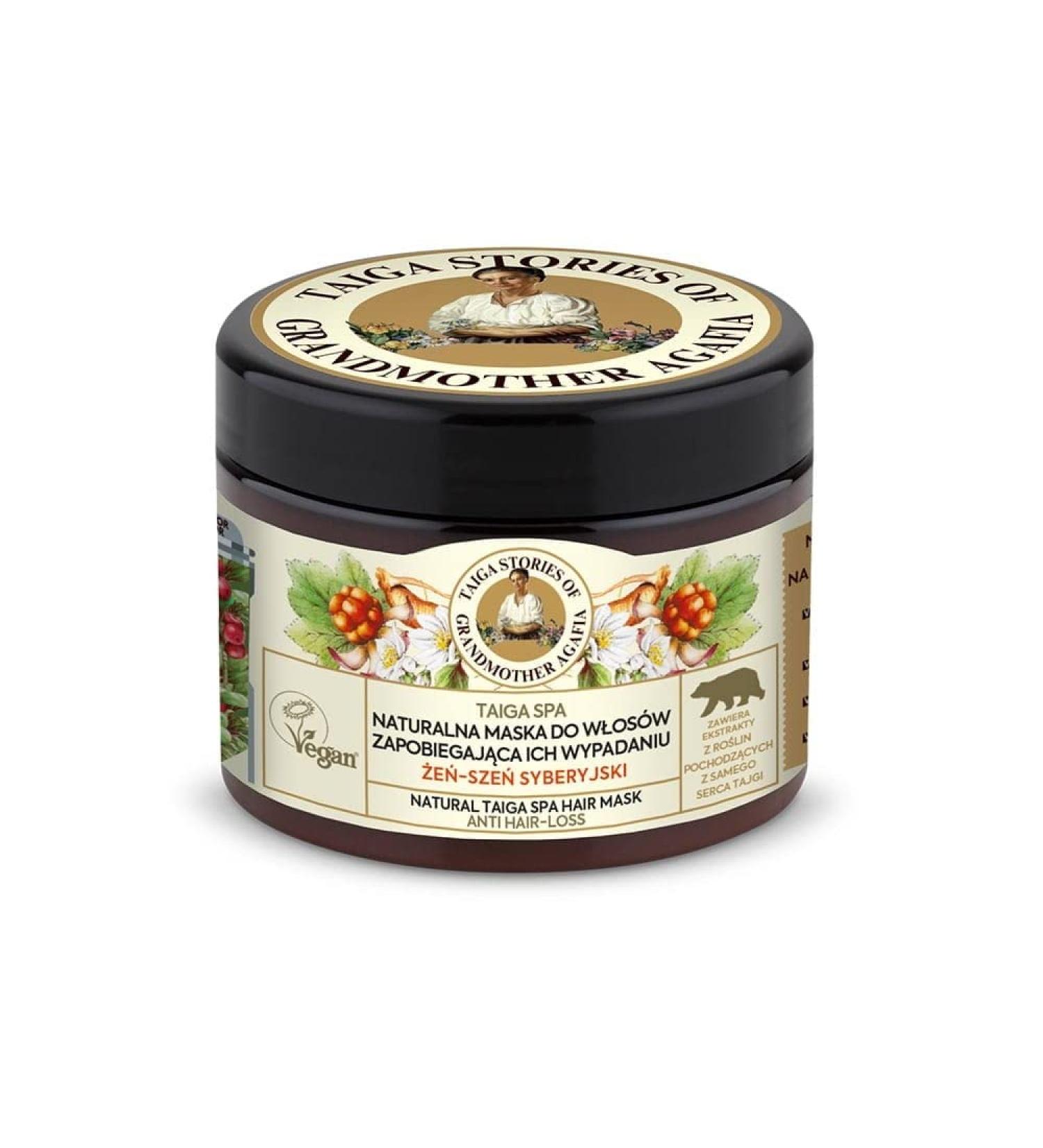 Taiga stories. Natural hair mask Siberian ginseng 300 ml