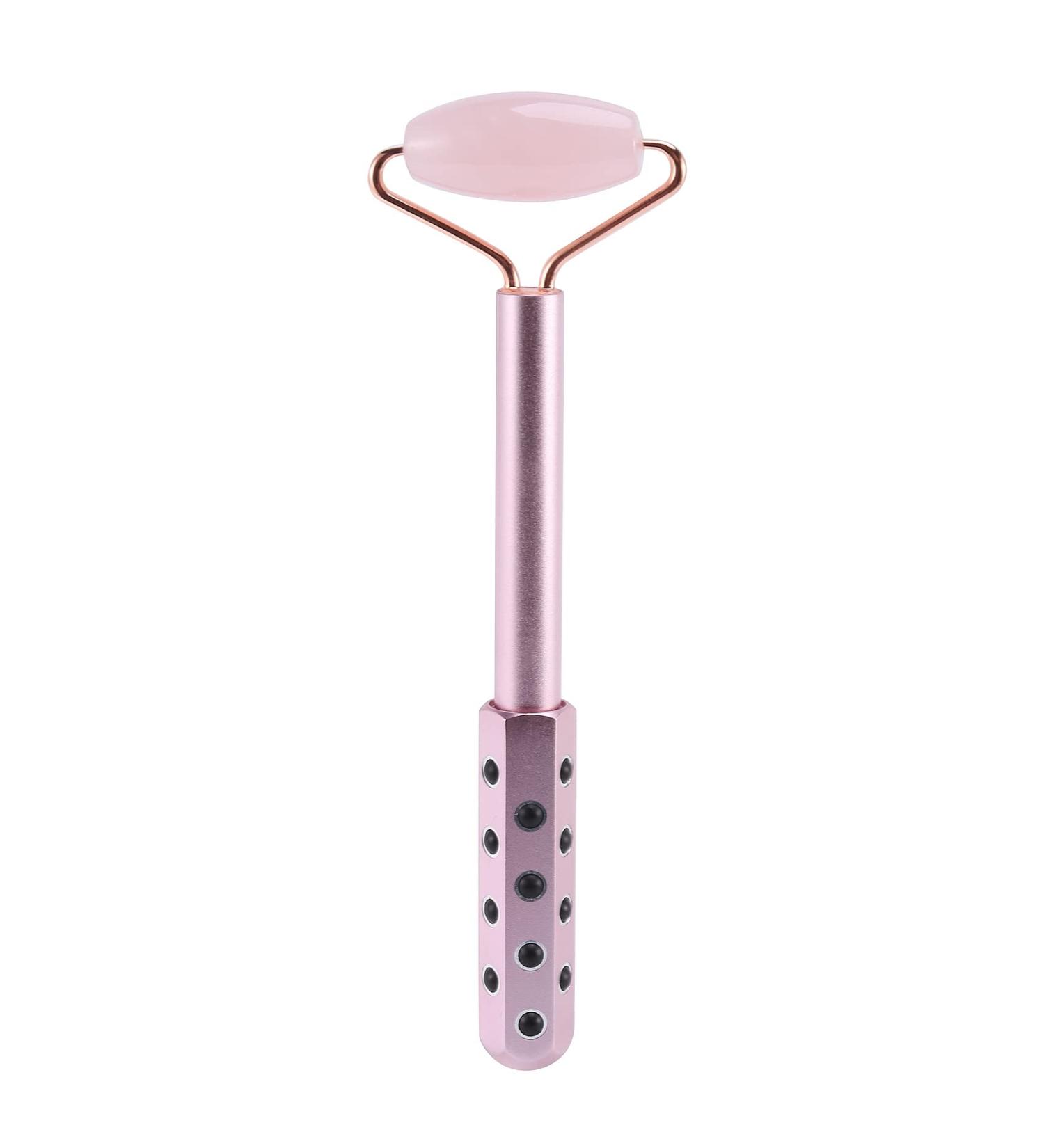2-in-1 Germanium Stone &Jade Roller-Uplifting for Anti-Aging Under Eye Wrinkles Dark Circles Jade Roller - Buy Online on GoSupps.com
