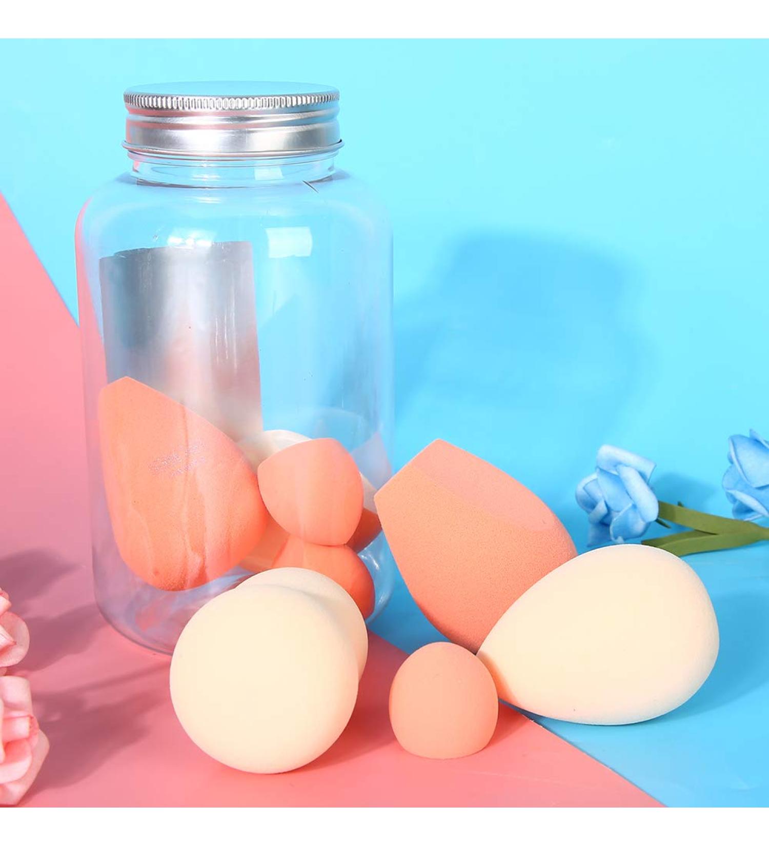 Zetiling 8PCS Makeup Sponge Set - Hypoallergenic Dual Use Wet & Dry Powder Puff Tool for All Makeup Artists - Beginner & Professional - 2 Color Pack - Buy Online on GoSupps.com