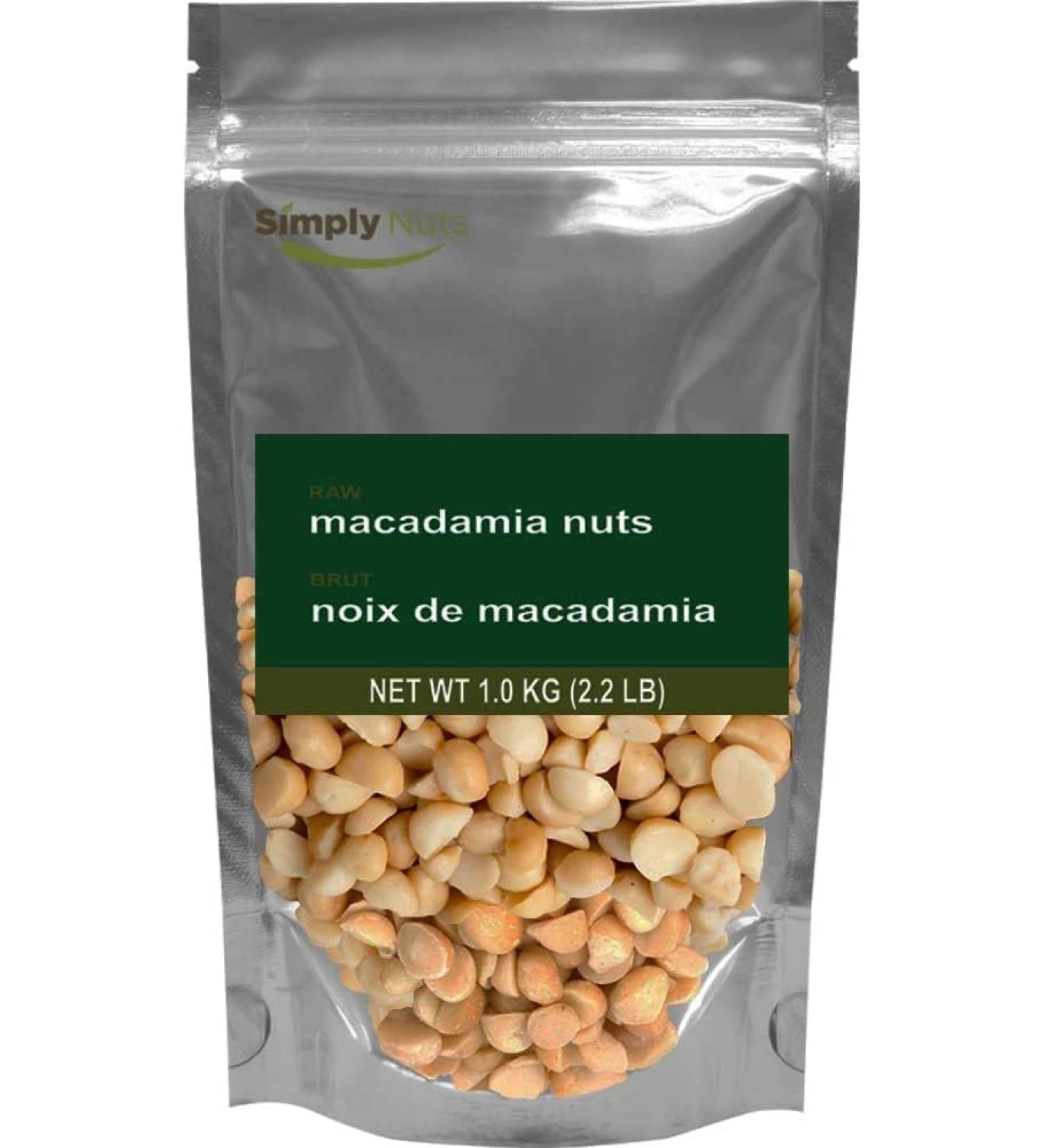 Simply Nuts Wholesale Raw Macadamia Nuts 1Kg 4Kg 10Kg (1.0KG ($4.99/100g)) (4KG) - Buy Online on GoSupps.com
