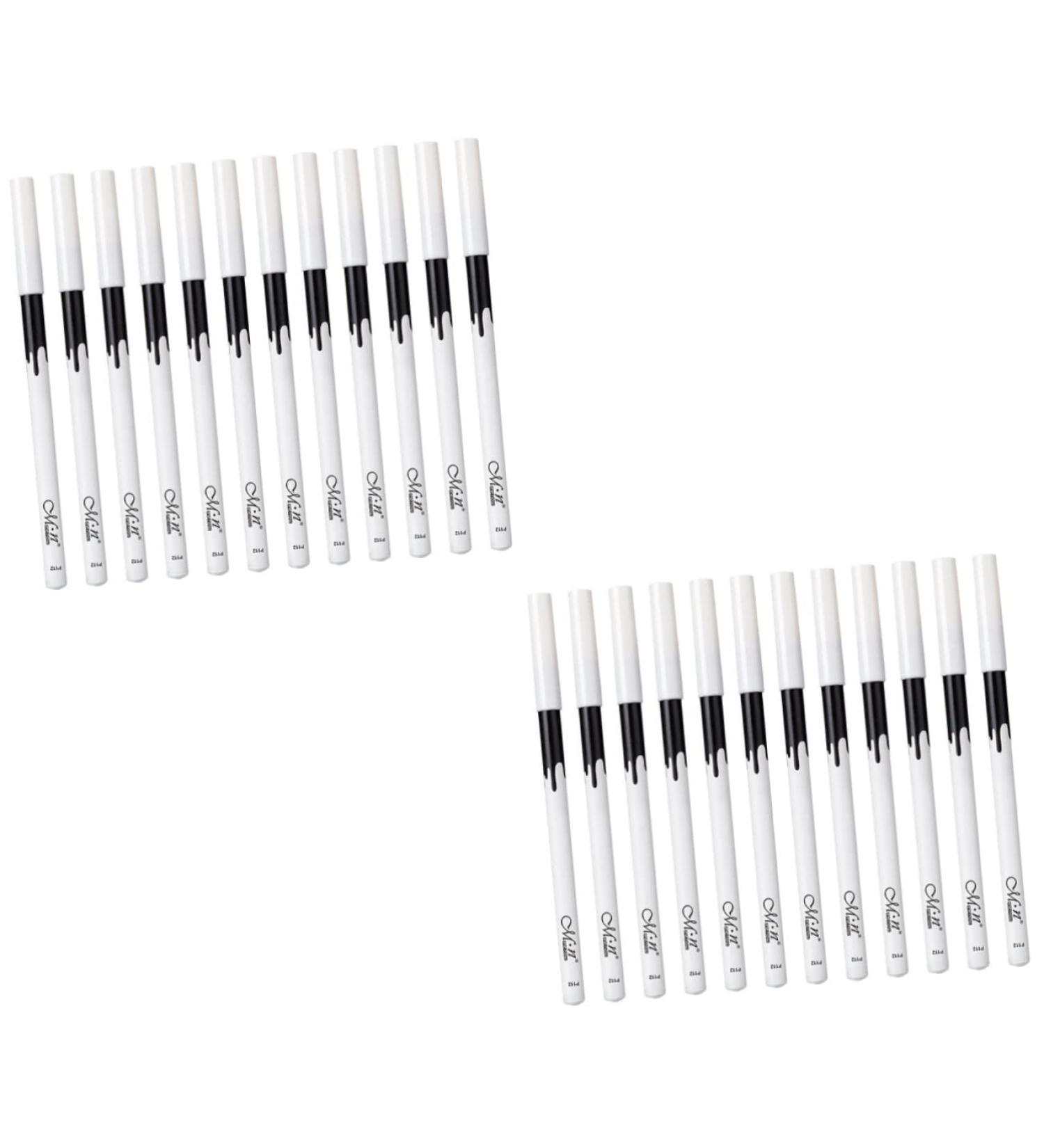 KALLORY 24 Pcs Lying Silkworm Eyeliner Eye Shadow Pencil Eye Cosmetics Waterproof Eyeliner Pencils Whitening 1 count (Pack of 1) Whitex2pcs - Buy Online on GoSupps.com