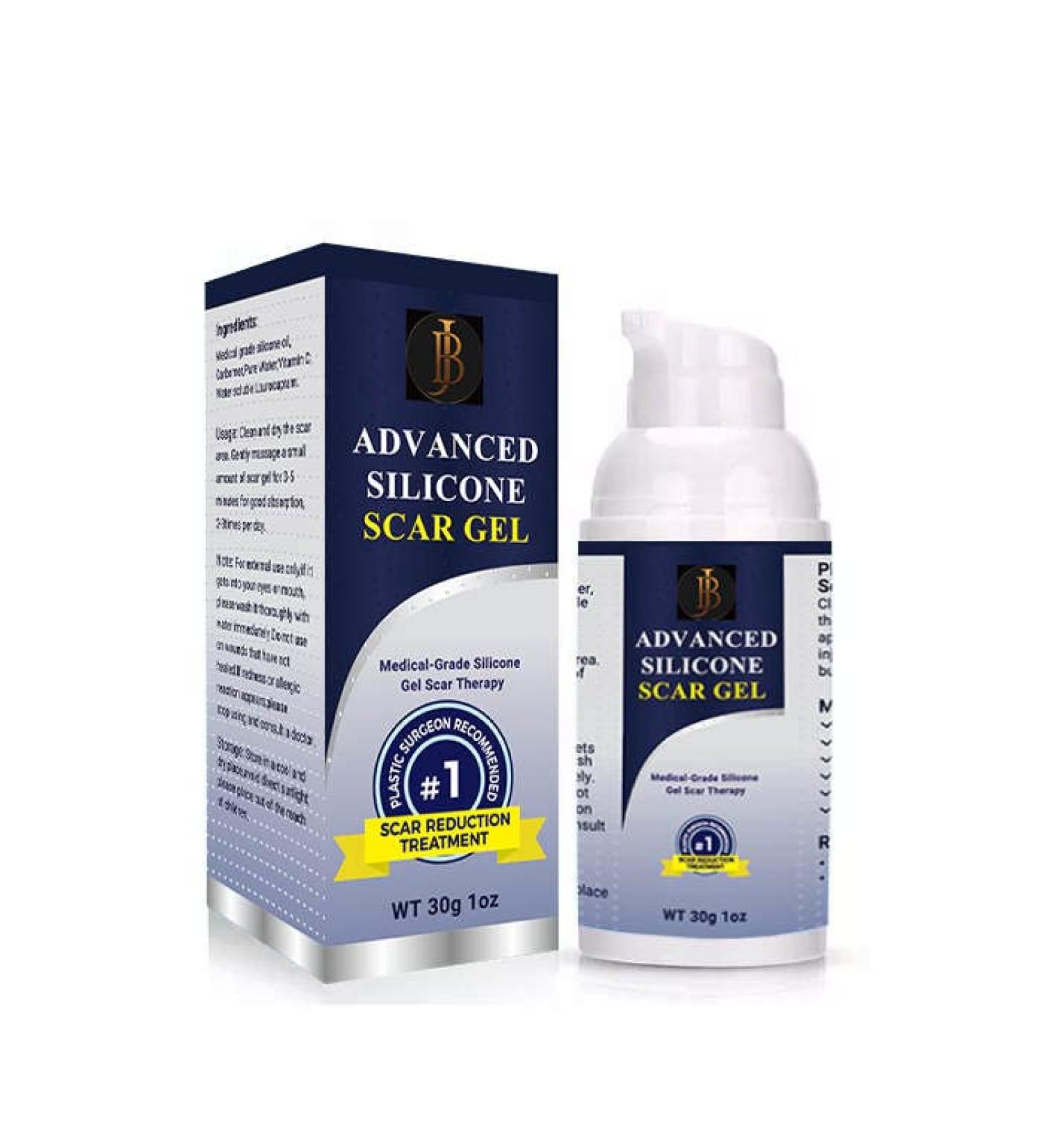 30g Advanced Silicone Scar Gel Cream for C-Section, Tummy Tuck, Stretch Marks, Keloids & Scratches - Buy Online on GoSupps.com