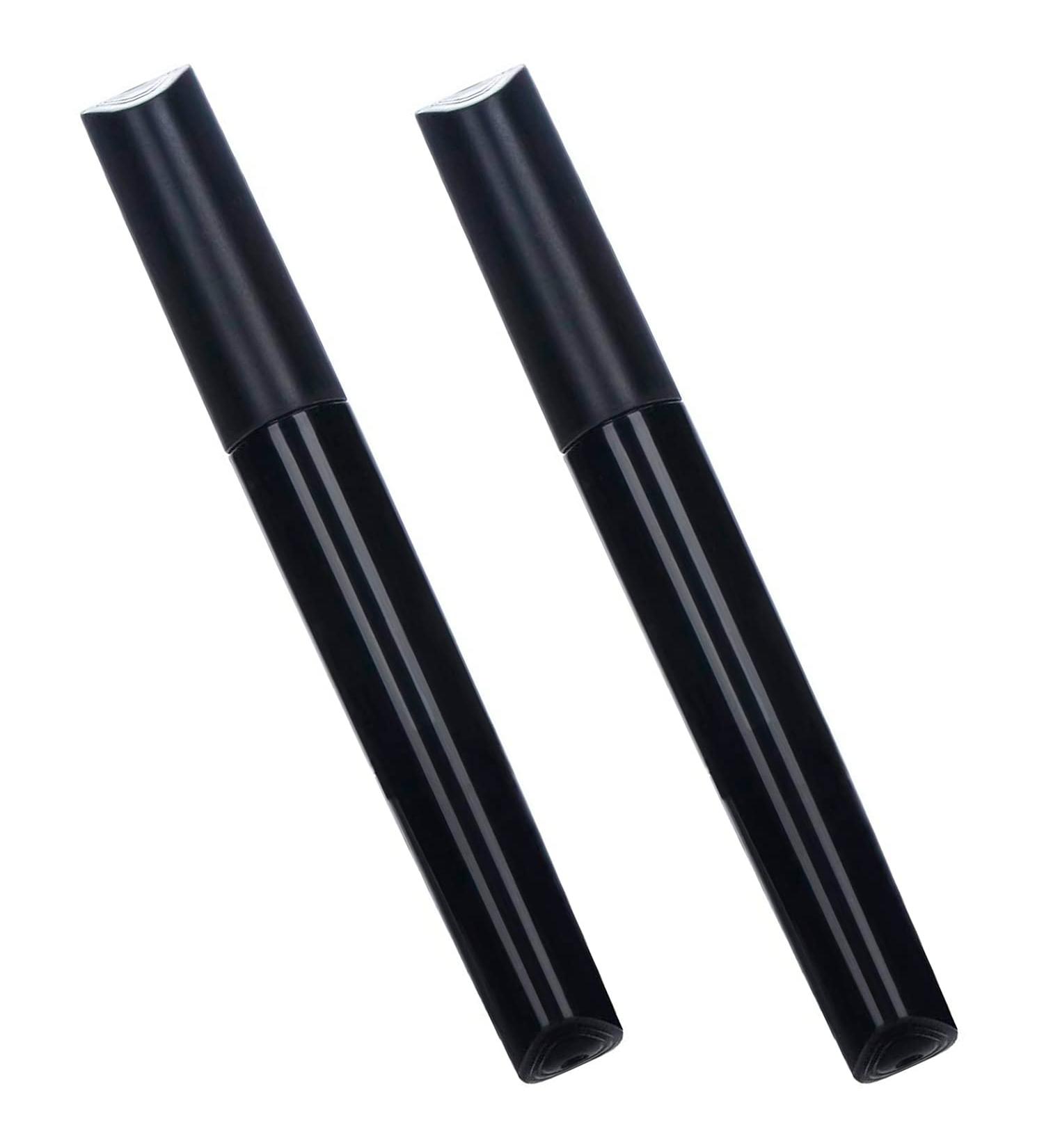 2 Pack Portable Travel Toothbrush Case - Lightweight Plastic Holder for Home, Travel, Gym - Black - Buy Online on GoSupps.com