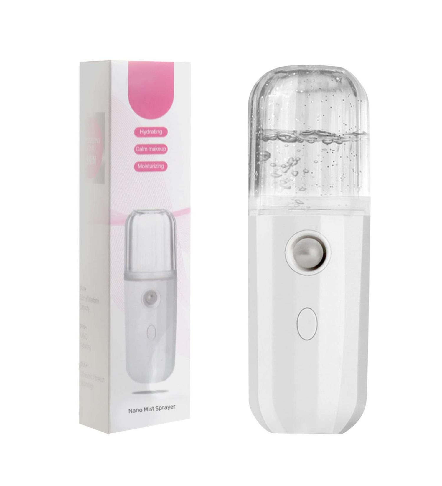 Face Mister - USB Rechargeable Face Humidifier 1oz /30ml Visual Water TankDeep Cleaning Moisturizing Facial Sprayer for Any Skin Daily Skin Care Makeup Wynott - Buy Online on GoSupps.com