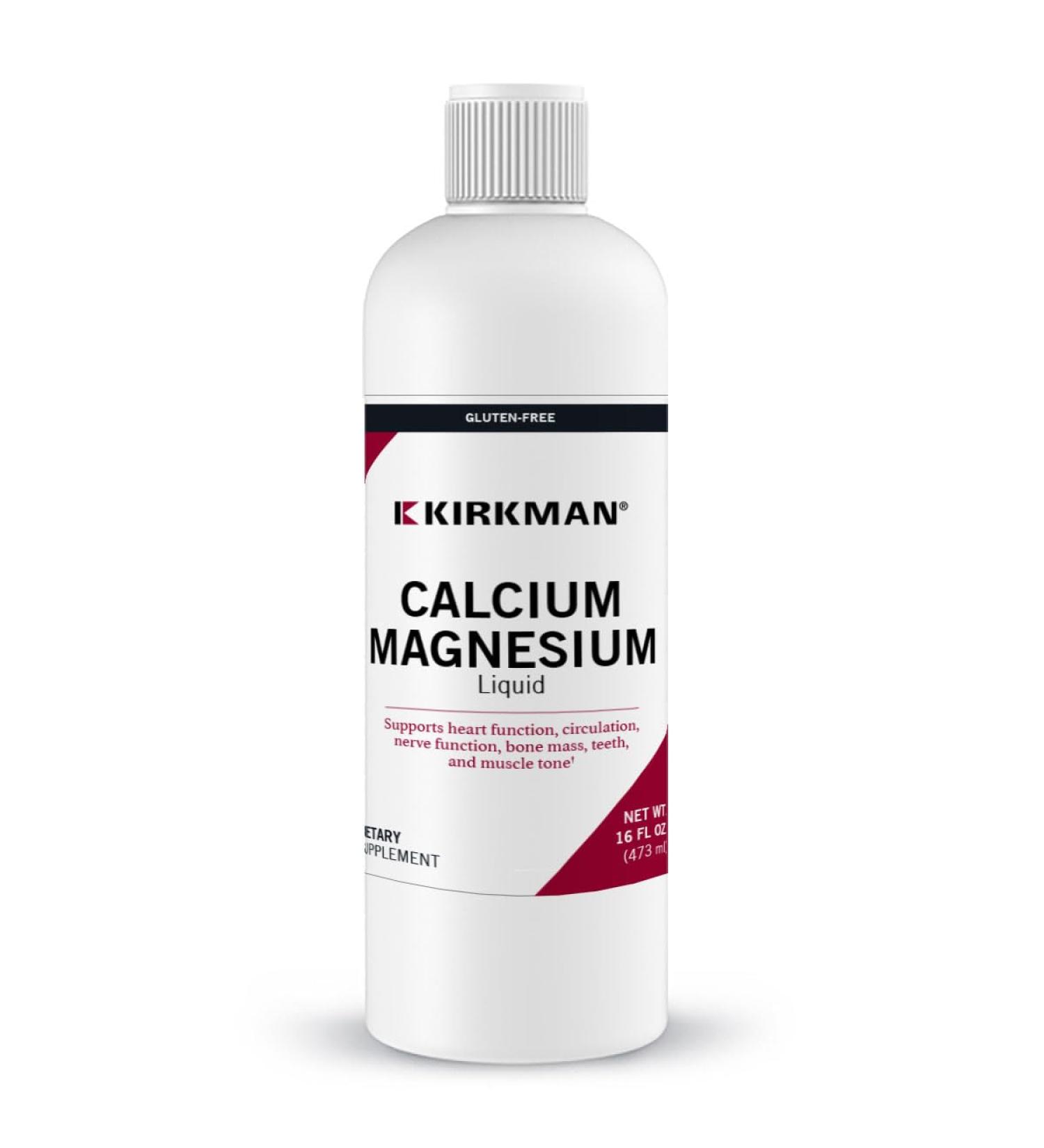 Calcium Magnesium Liquid 16oz * - Buy Online on GoSupps.com