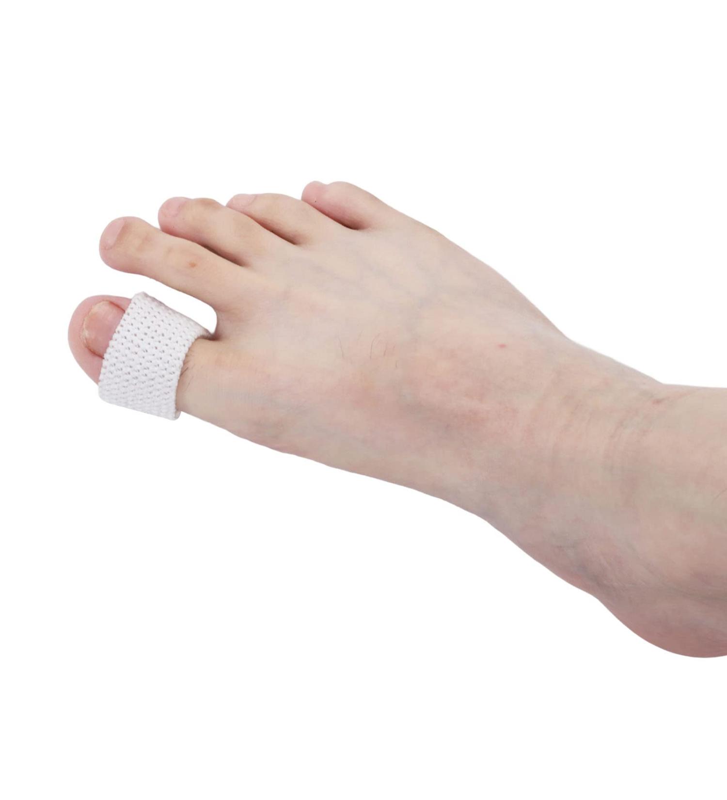 Soft Nylon Finger Toe Protector Set - 3 Pcs Tubing for Calluses, Blisters, Hammer Toes - Buy Online on GoSupps.com