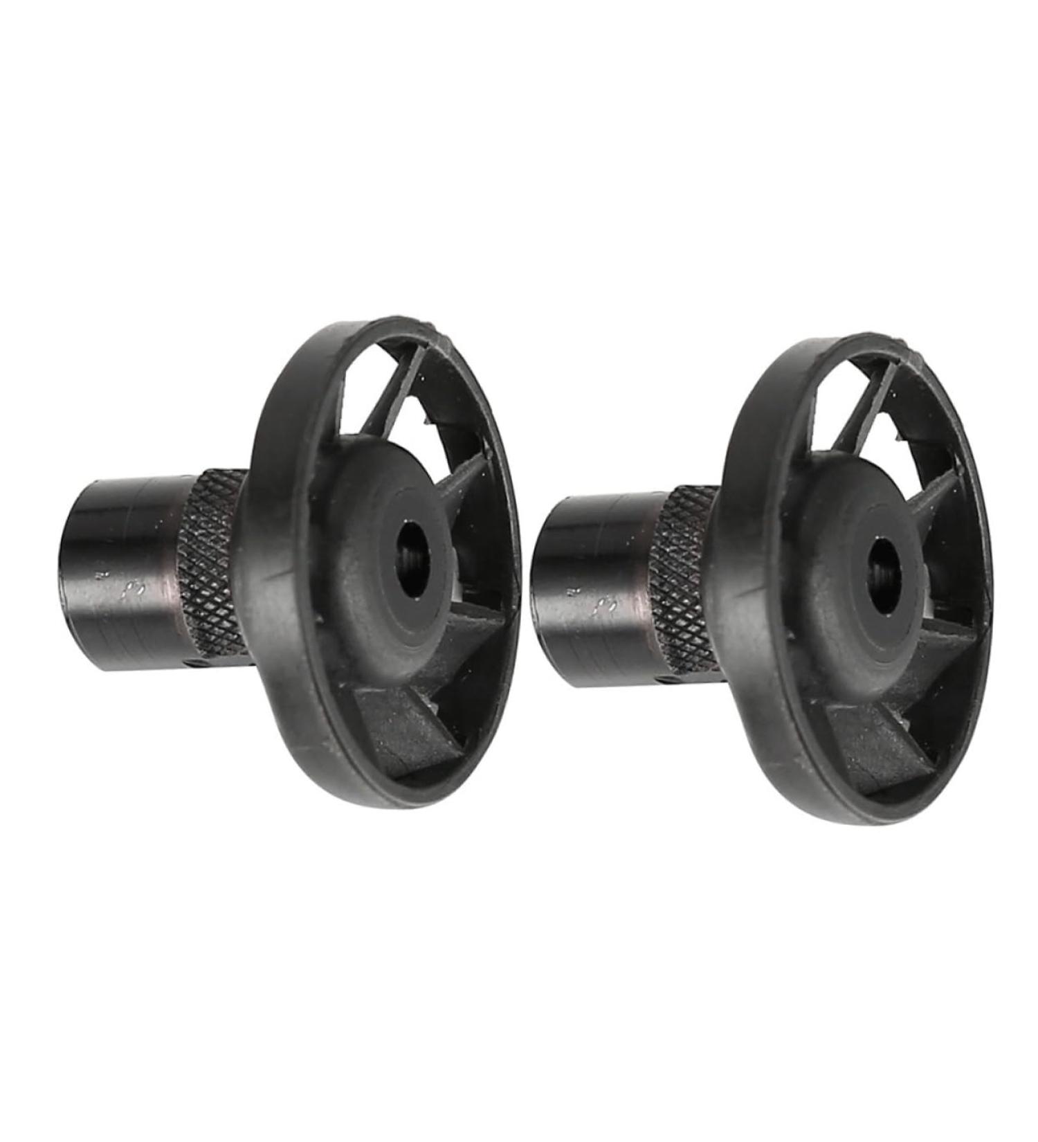 MAGICLULU 2pcs Electric Grinding Chuck Grinding Dust Cleaning Tool Hand Blower Car Decor Plastic Blow Dust Nut 3x3cm Black - Buy Online on GoSupps.com