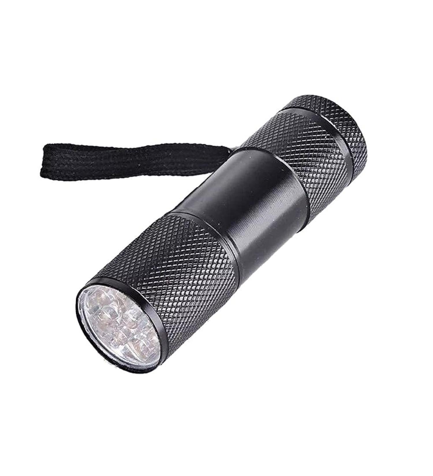 YUSHU 9W UV Resin Curing Lamp | LED 395nm UV Black Light Flashlight for Jewelry & Gel Nail Polish - Buy Online on GoSupps.com