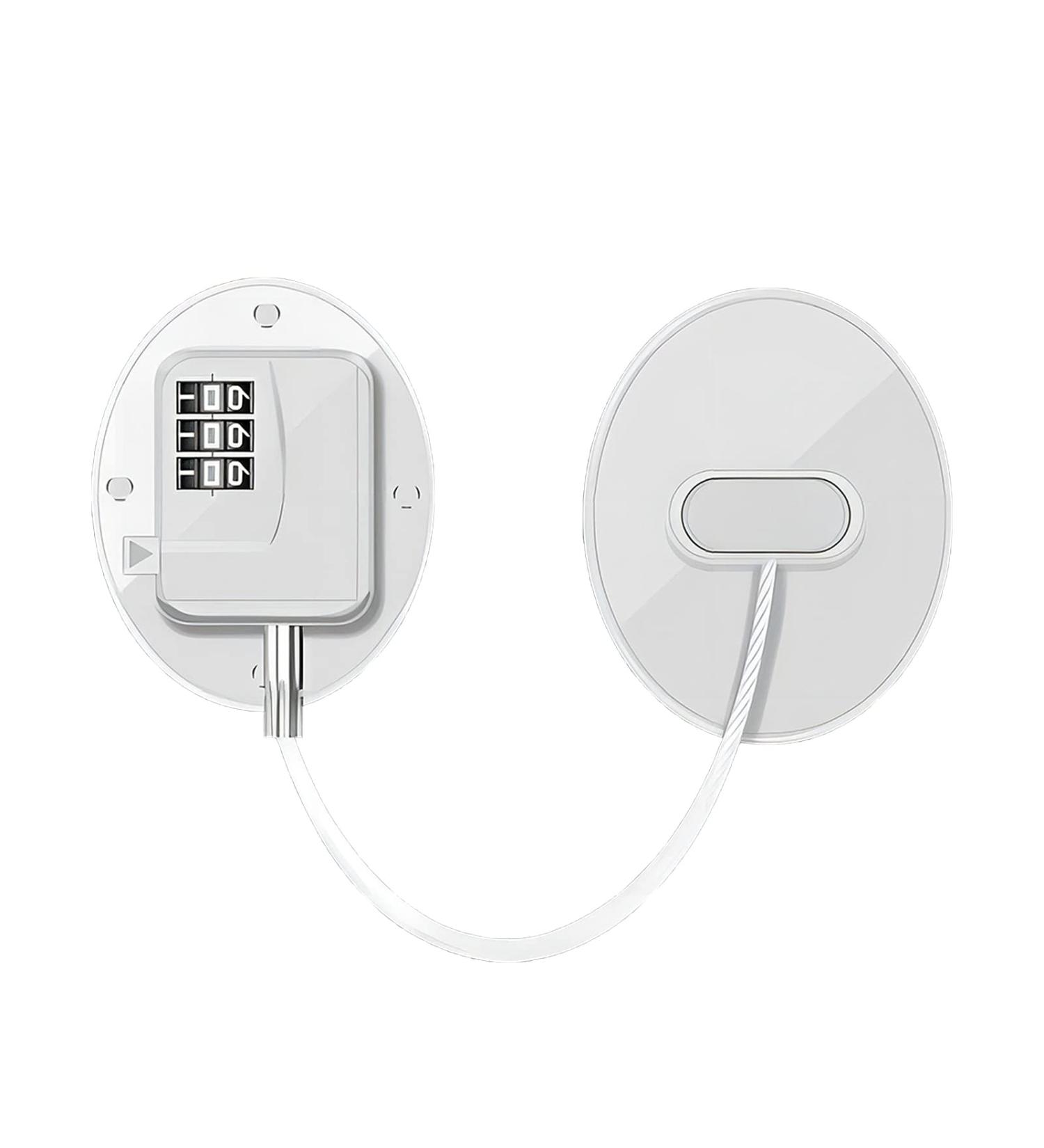 Skyzone Code Lock for Refrigerators & Windows - Child Safety Lock UPVC Window Lock No Drilling Key Cable Lock for Drawers - Buy Online on GoSupps.com