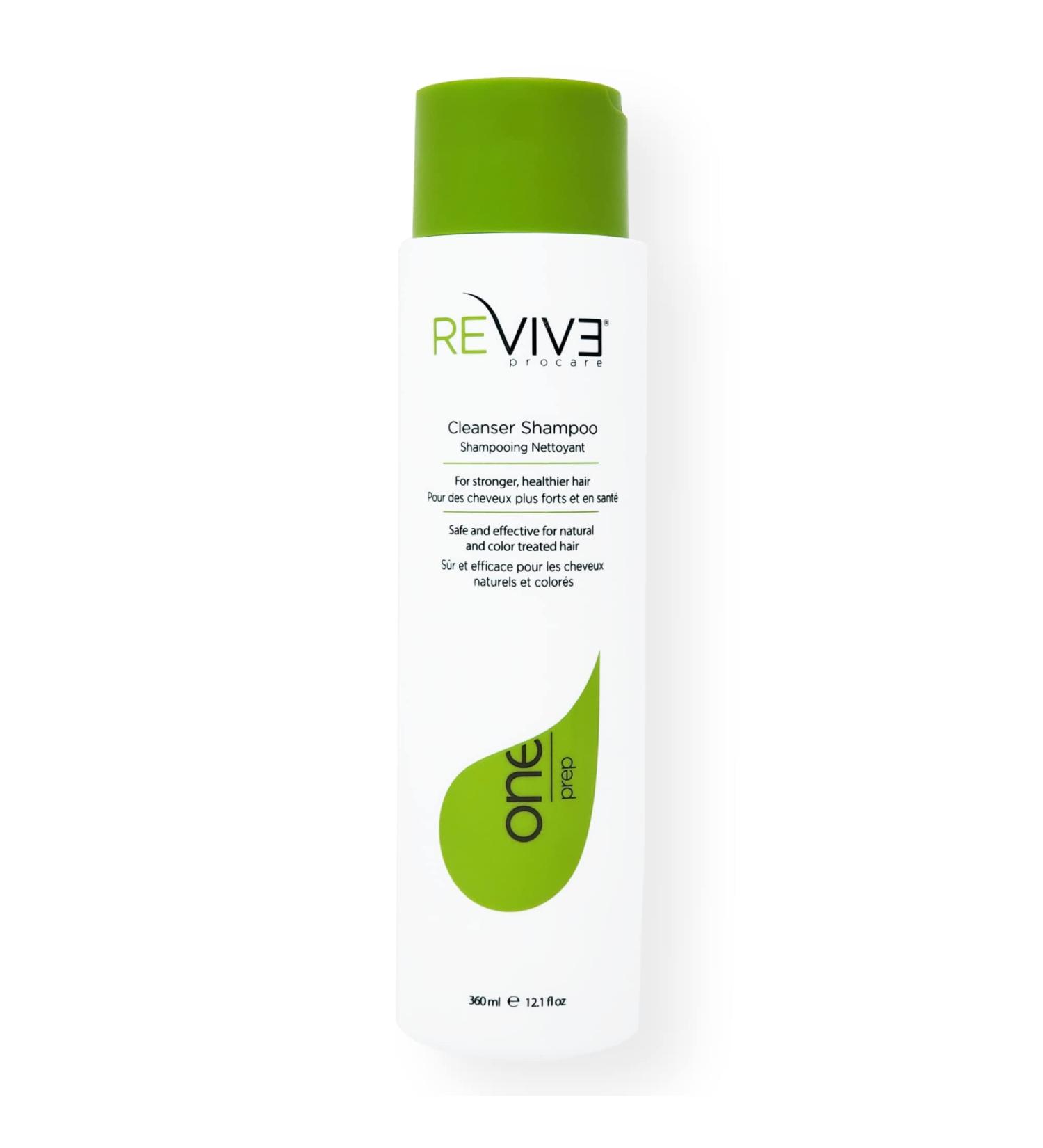 Reviv3 Procare PREP Cleanser Shampoo - Clinically Tested Anti-Thinning Hair Care - Color Safe for All Hair Types - 12.1 fl. oz - Buy Online on GoSupps.com